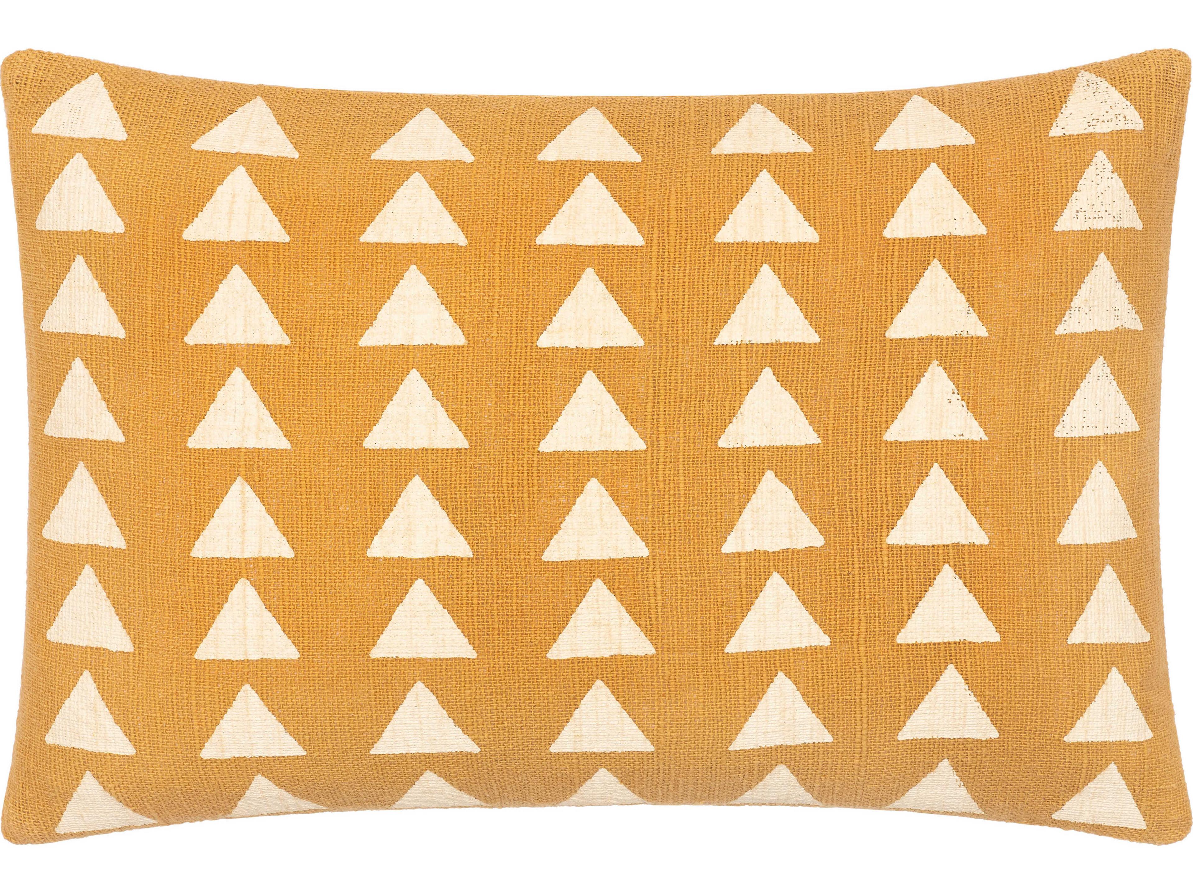 Malian Mustard / Beige Pillow