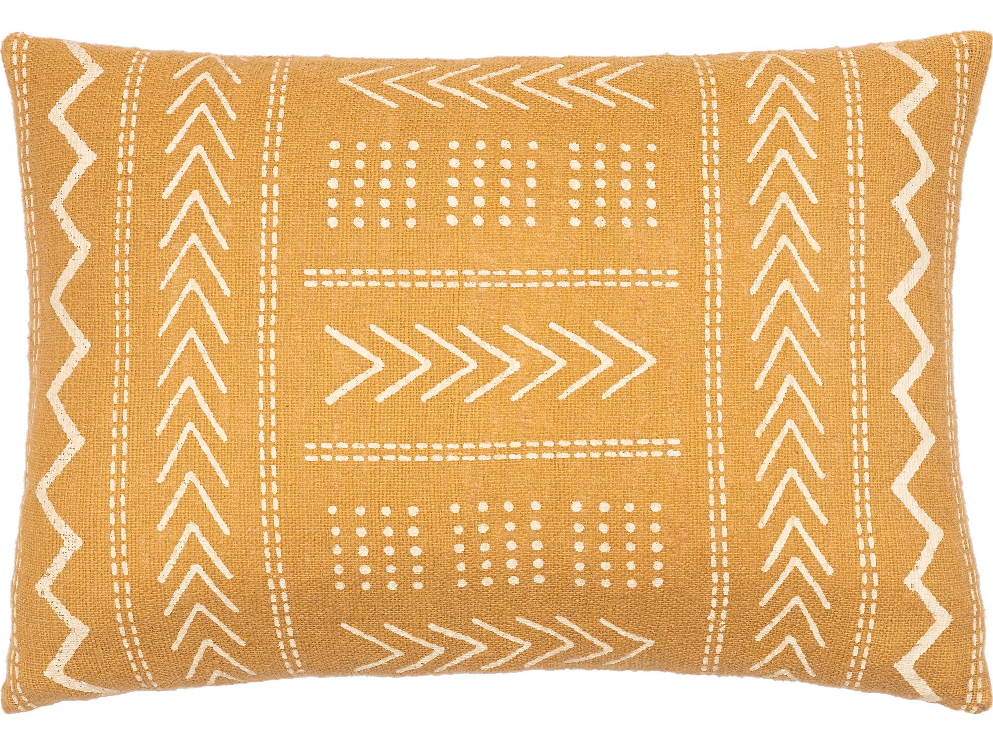 Malian Mustard / Beige Pillow