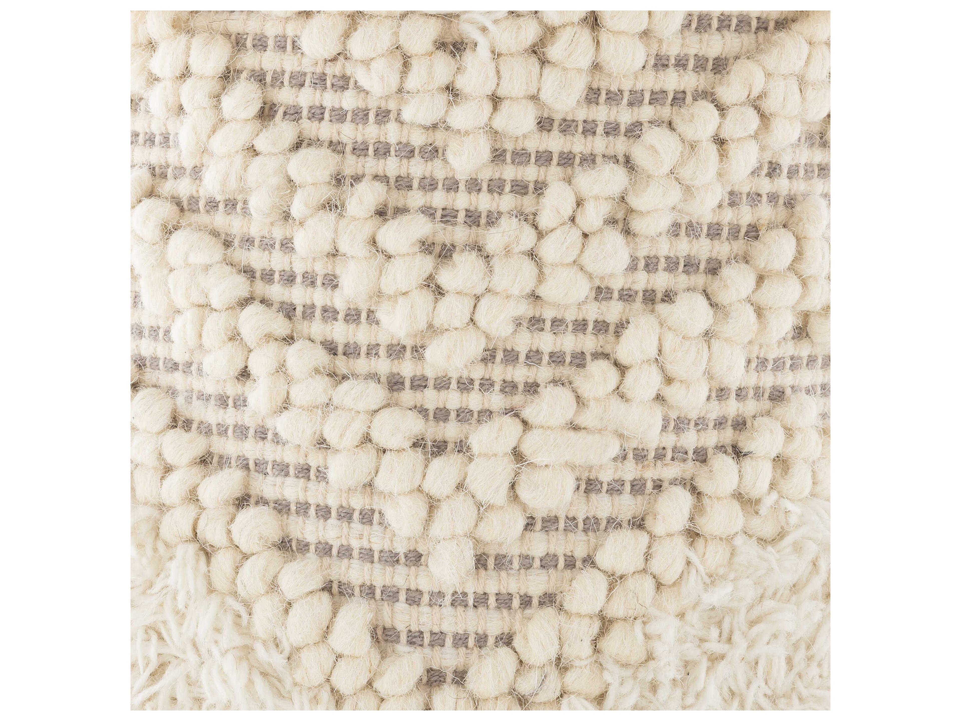 Surya Mali White Decorative Basket