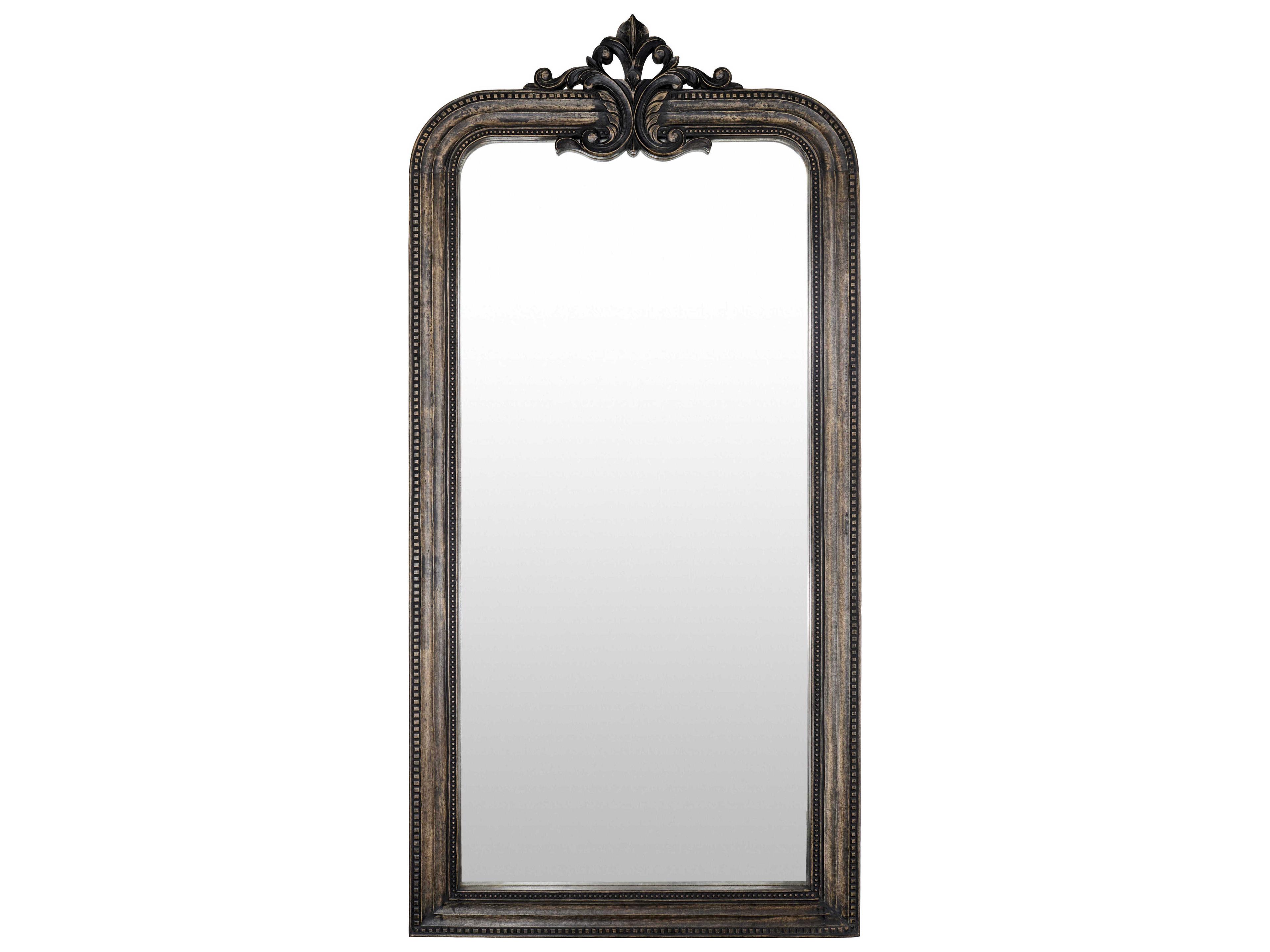 Maysoon Dark Brown Floor Mirror