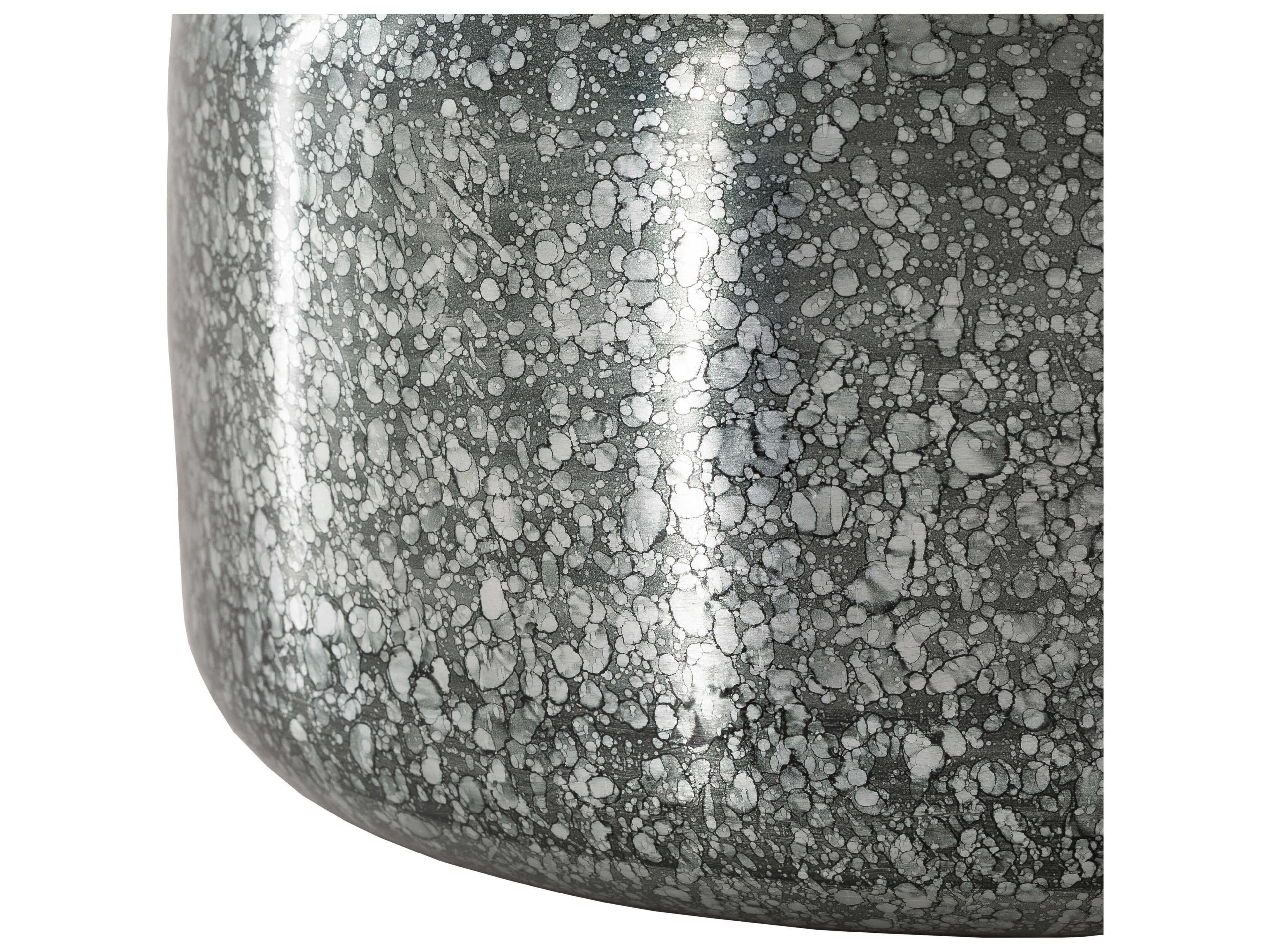 Surya Micah Gray White Cotton Table Lamp