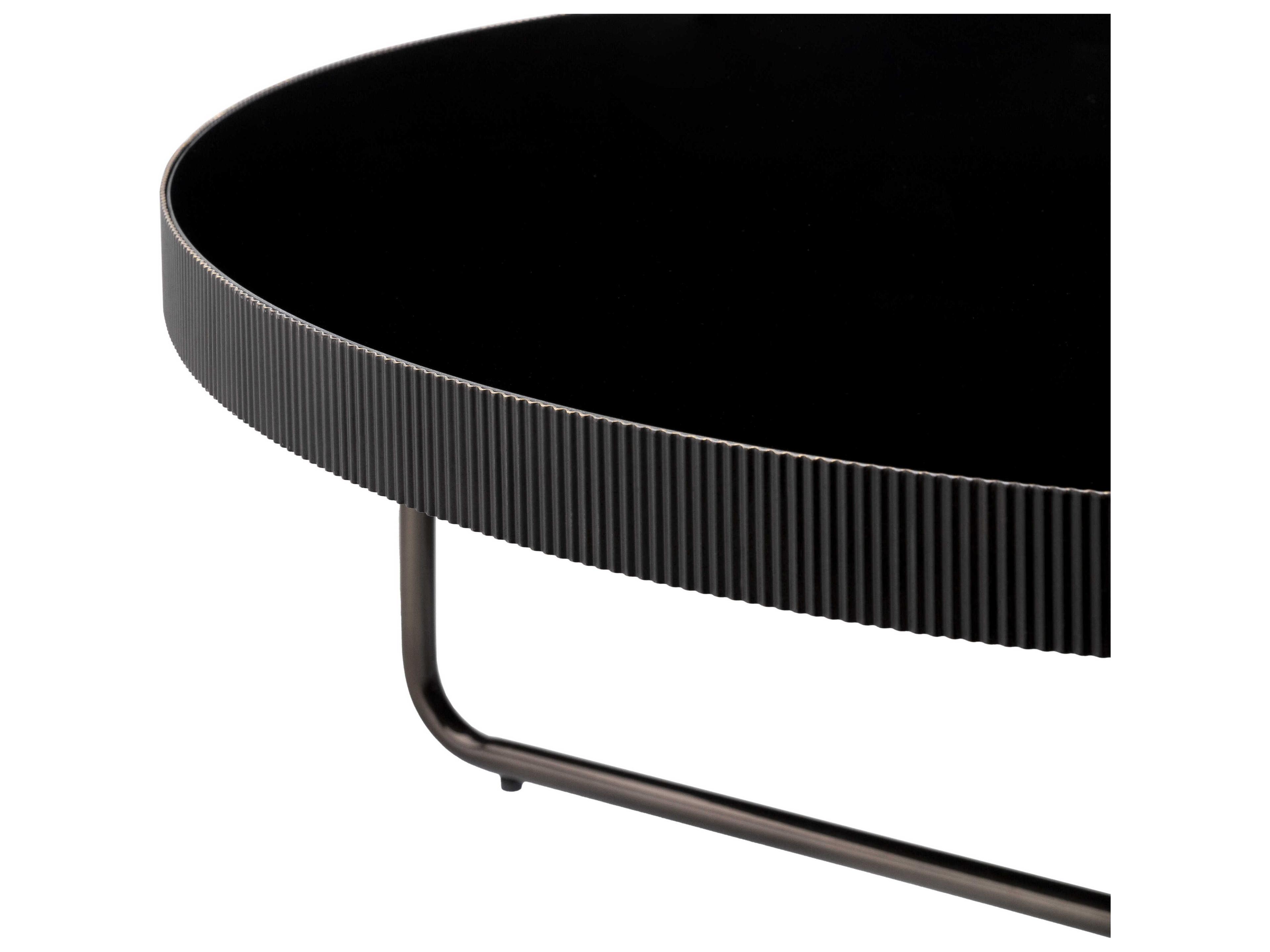Surya Melton Round Metal Coffee Table