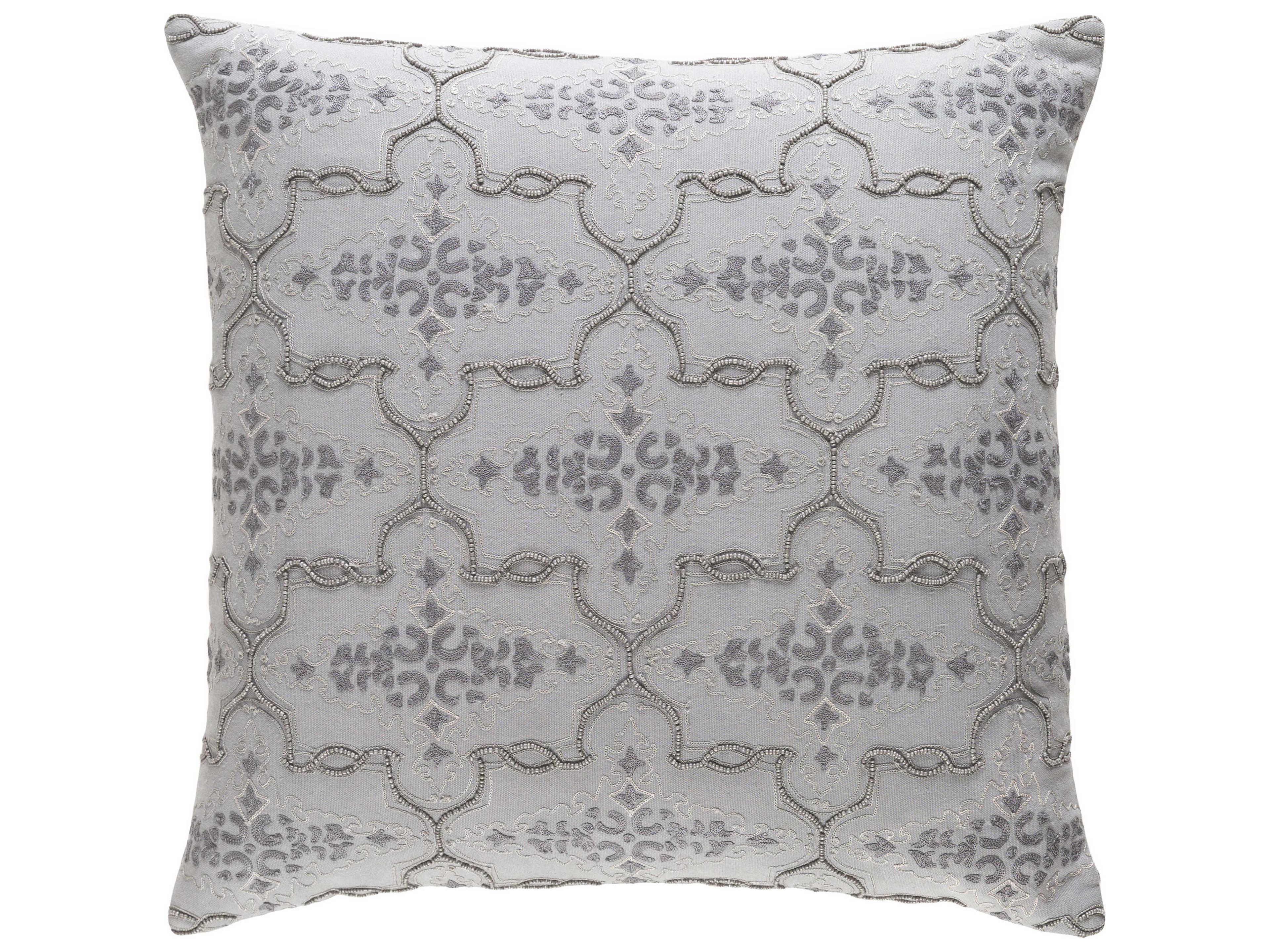 Surya Mercury Gray Pillow
