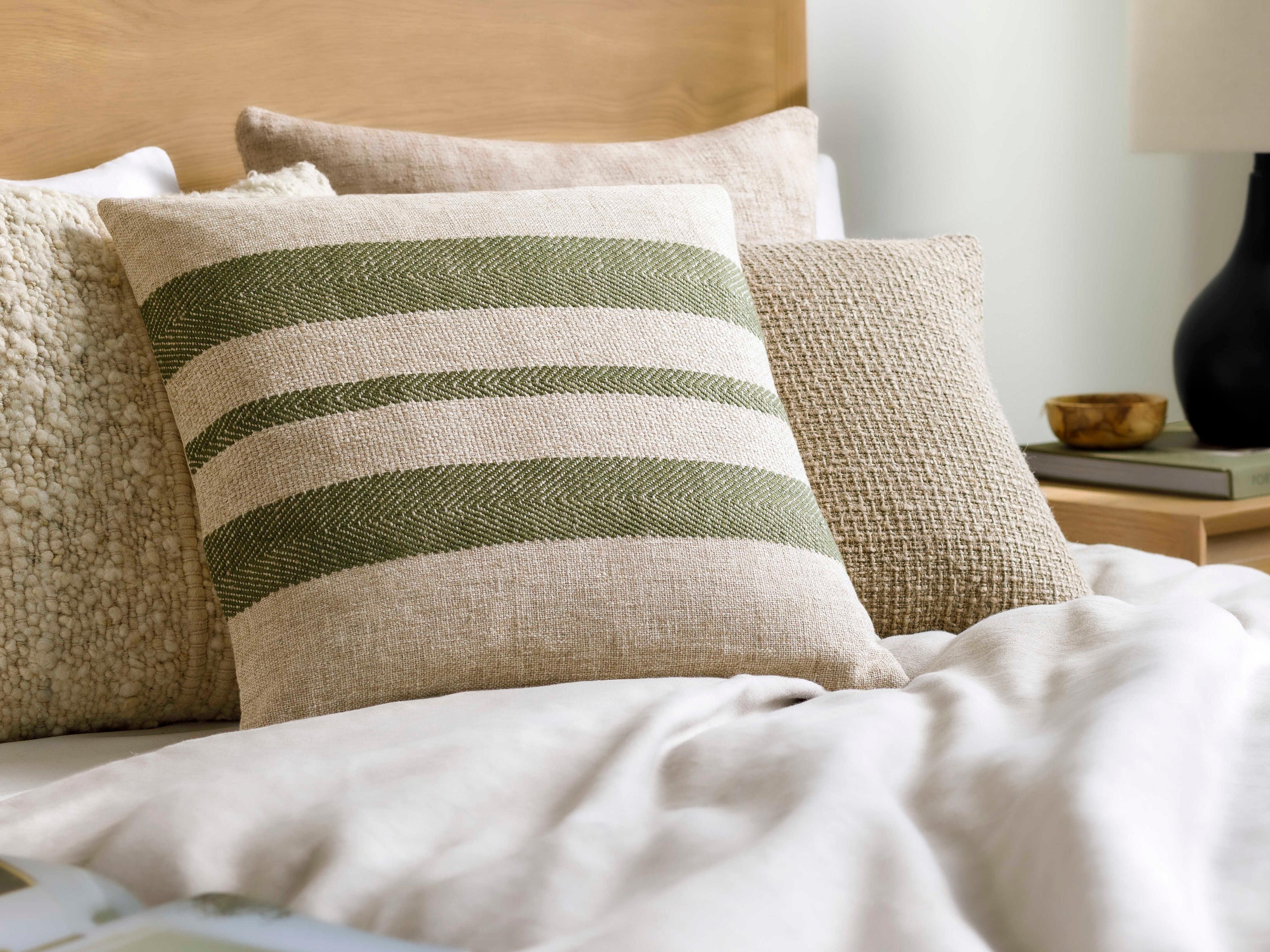 Surya Mobley Grass Green Pillow