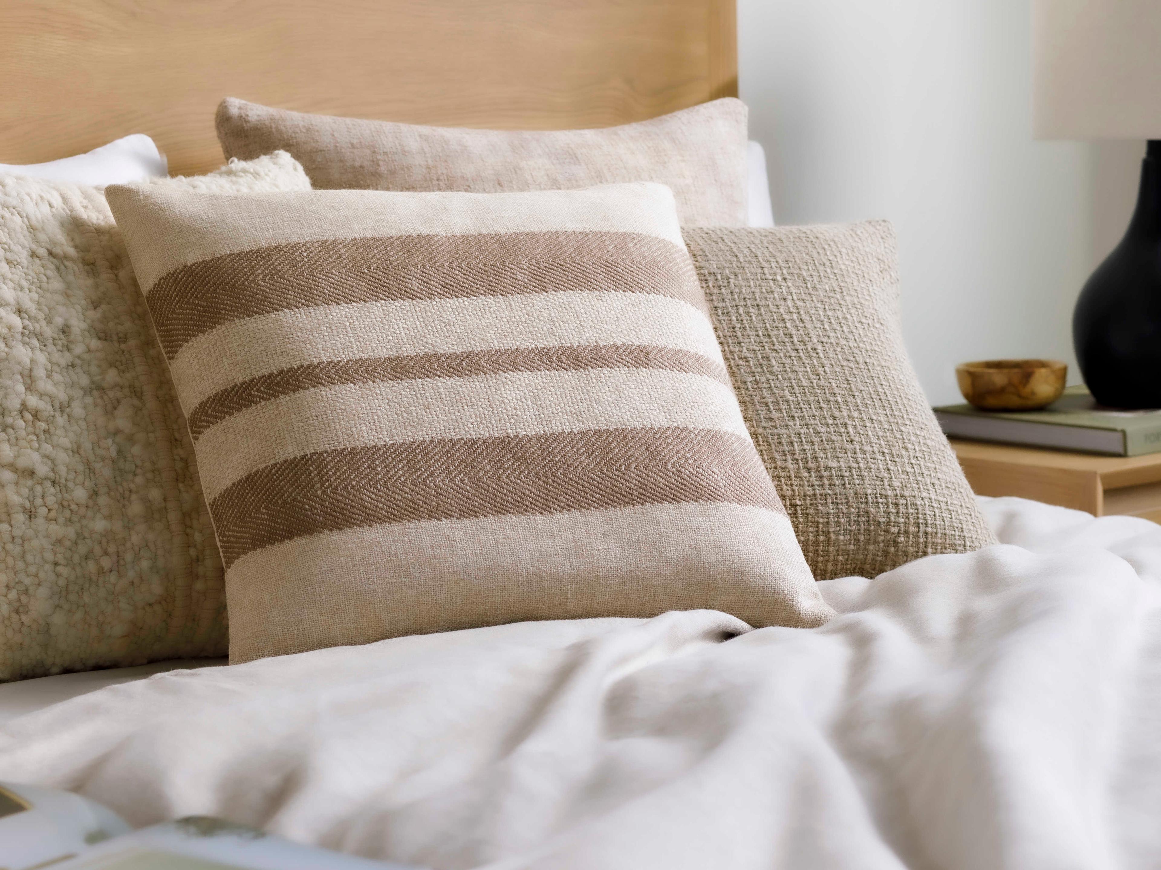 Surya Mobley Light Beige Pillow