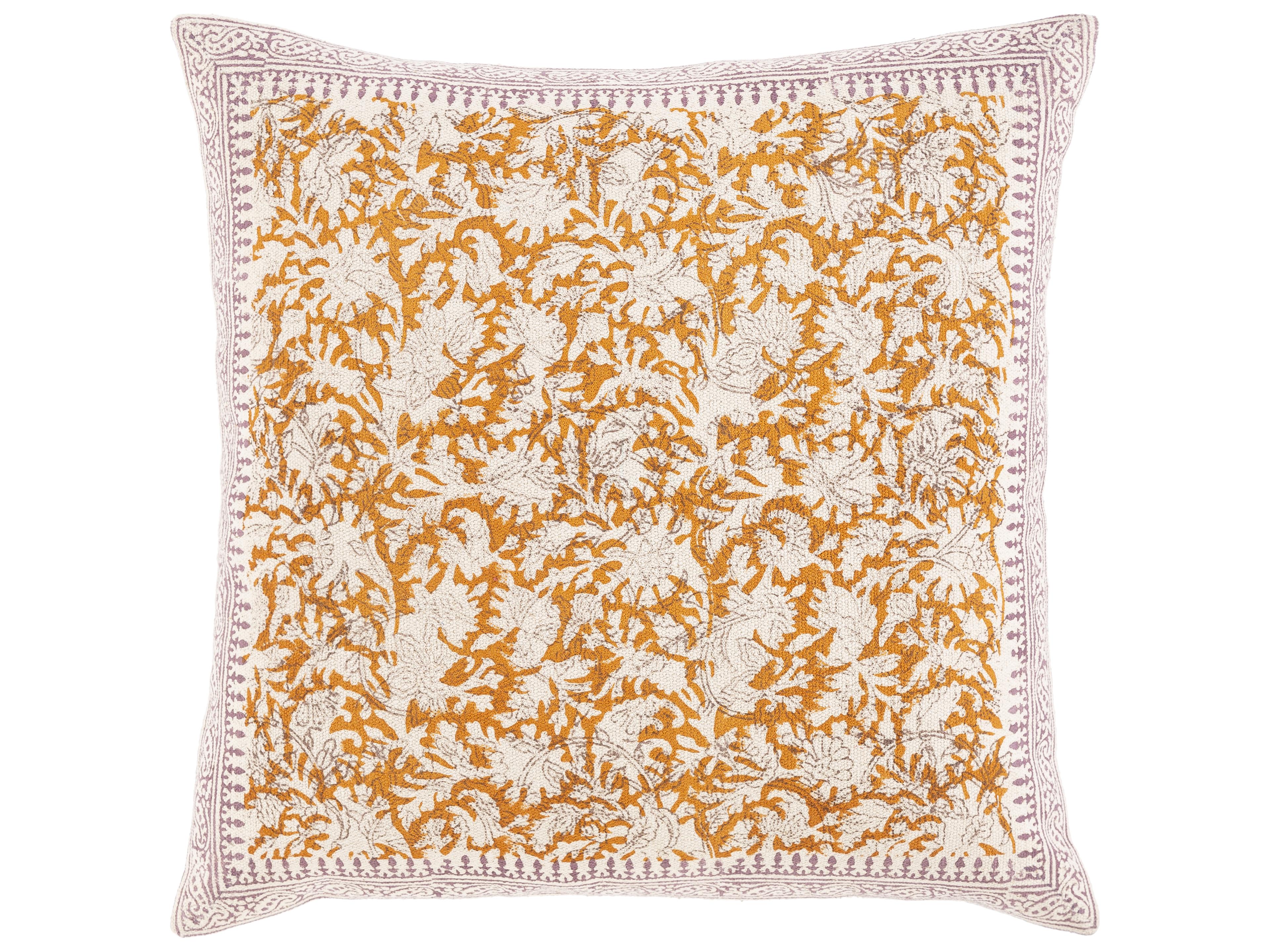 Surya Magdalena Burnt Orange Pillow