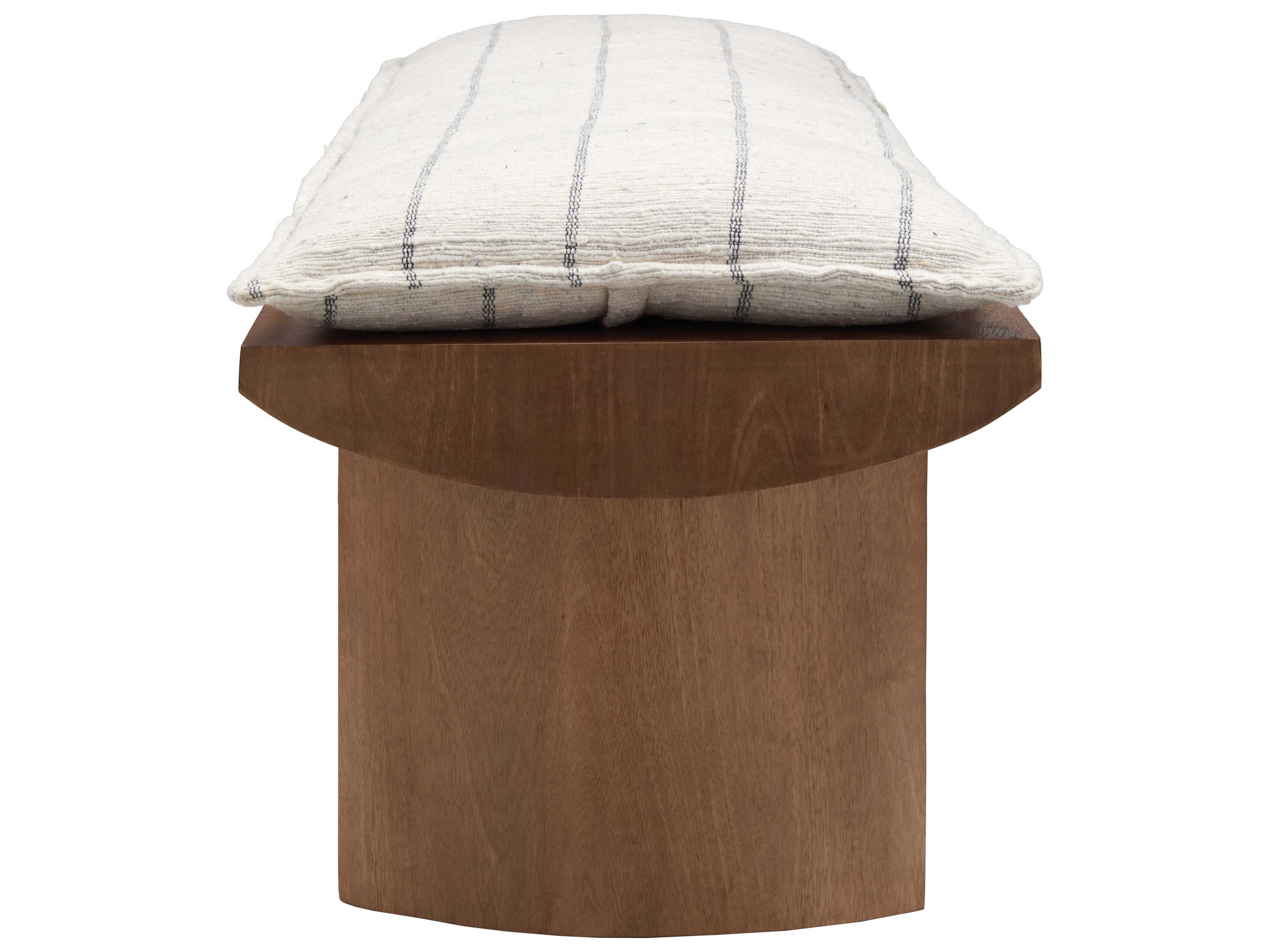 Surya Miro Brown Accent Bench