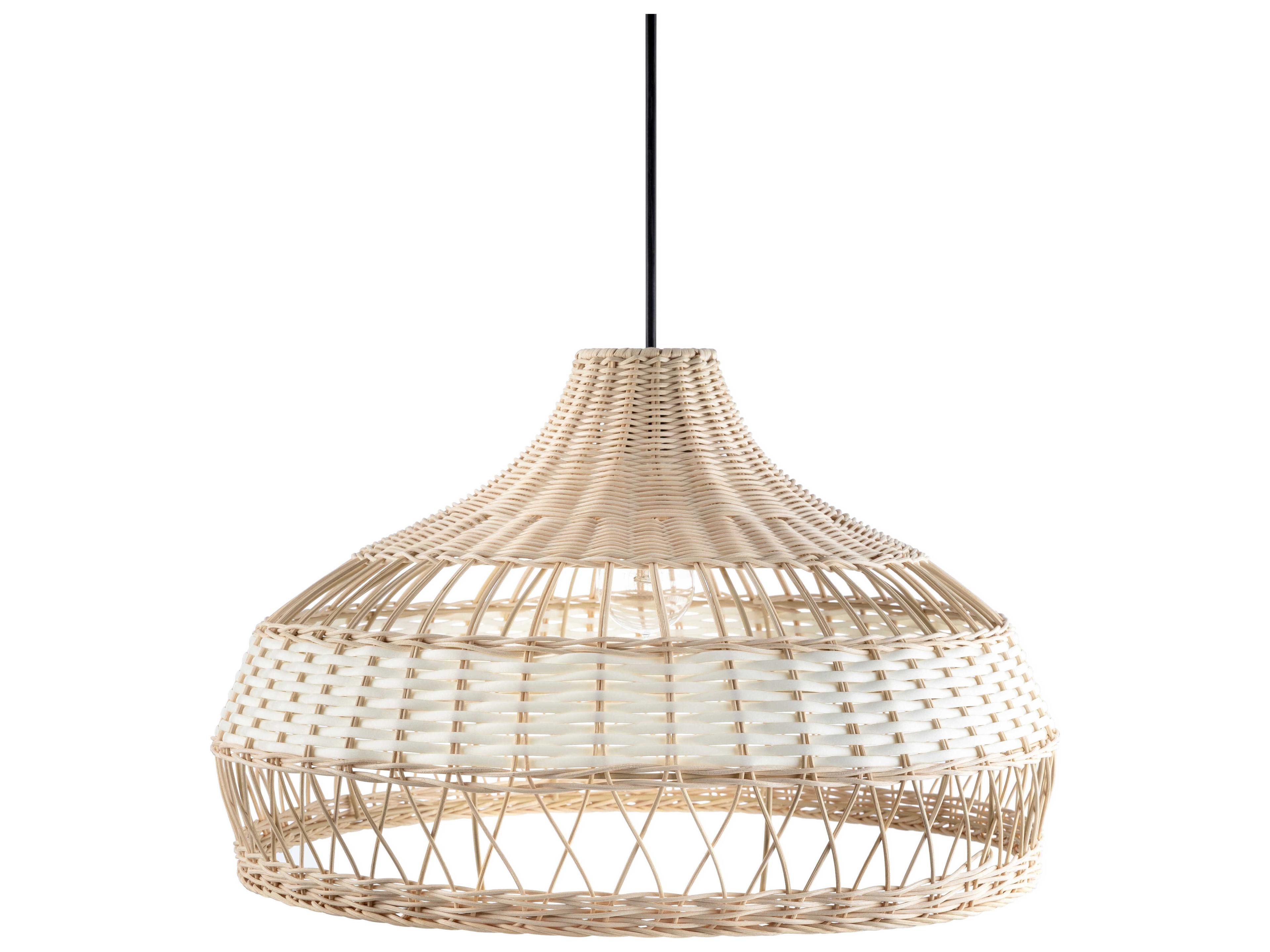 Mesmerize 1-Light White Pendant