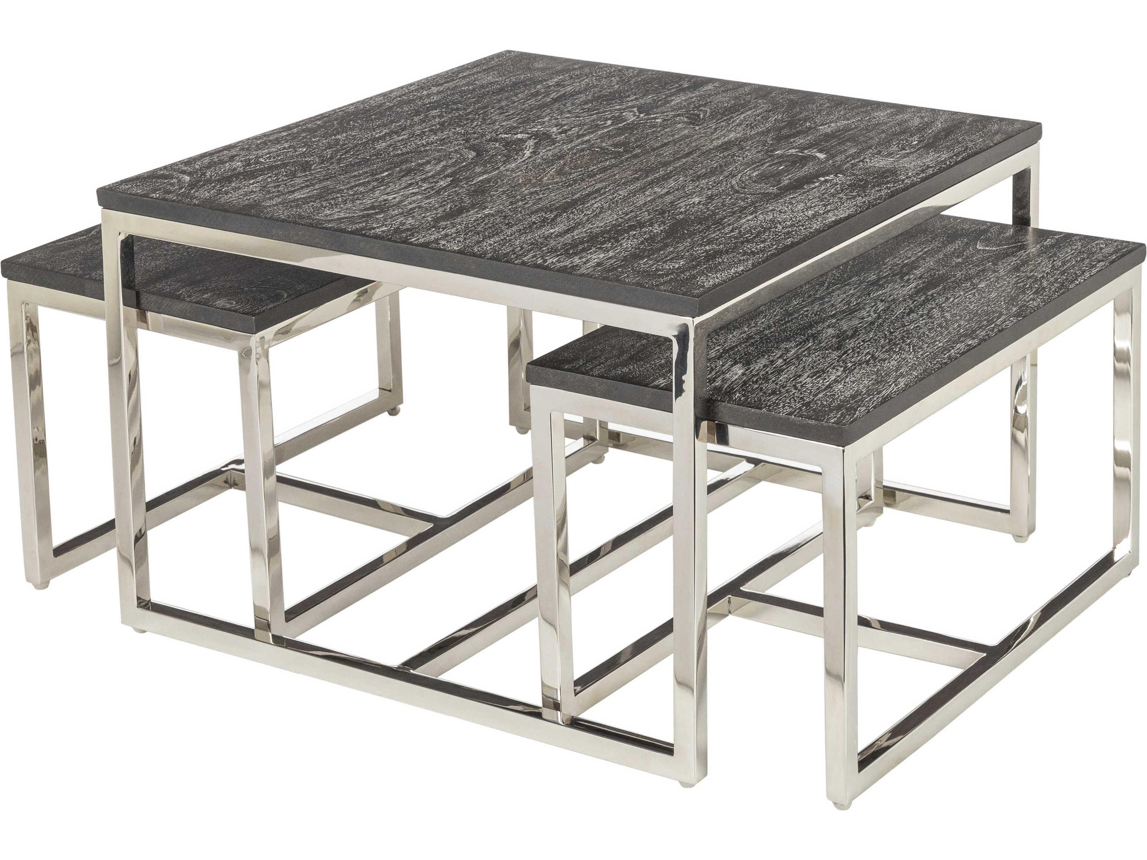 Morwell Square Wood End Table