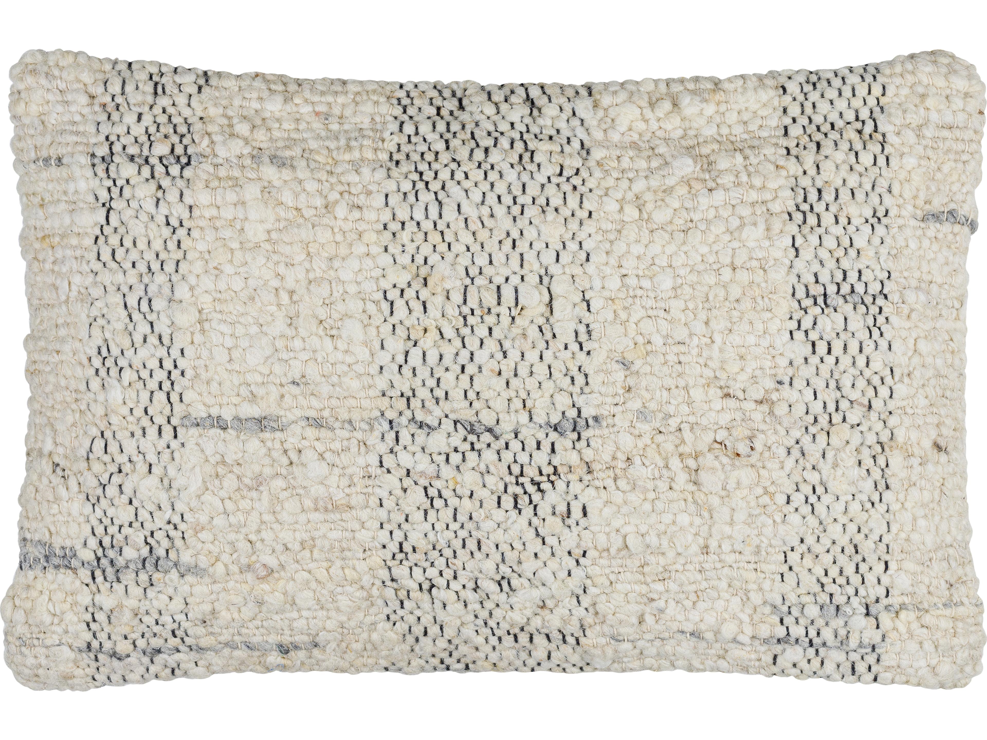 Monospace Ivory Pillow