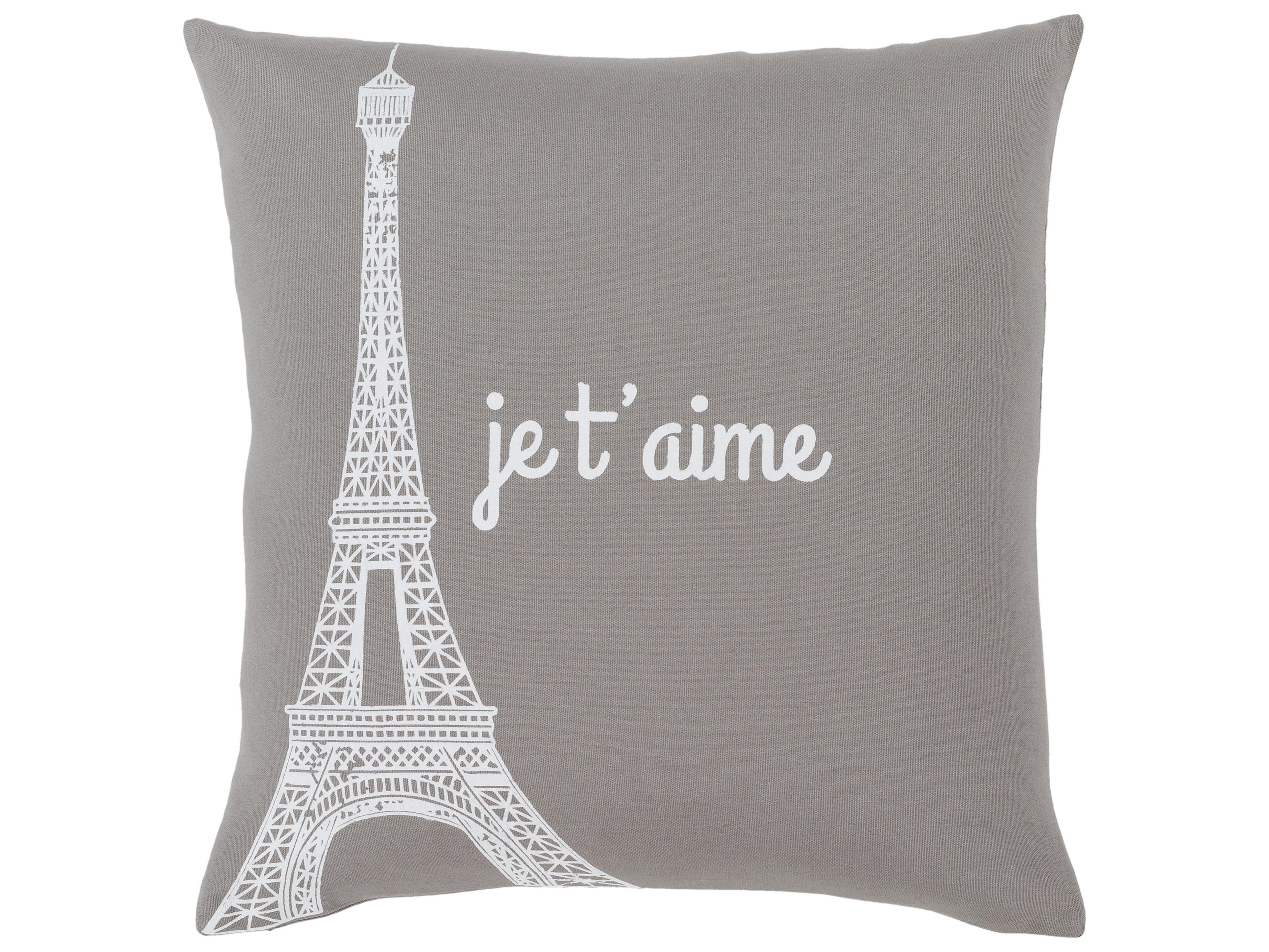 Motto Gray Pillow