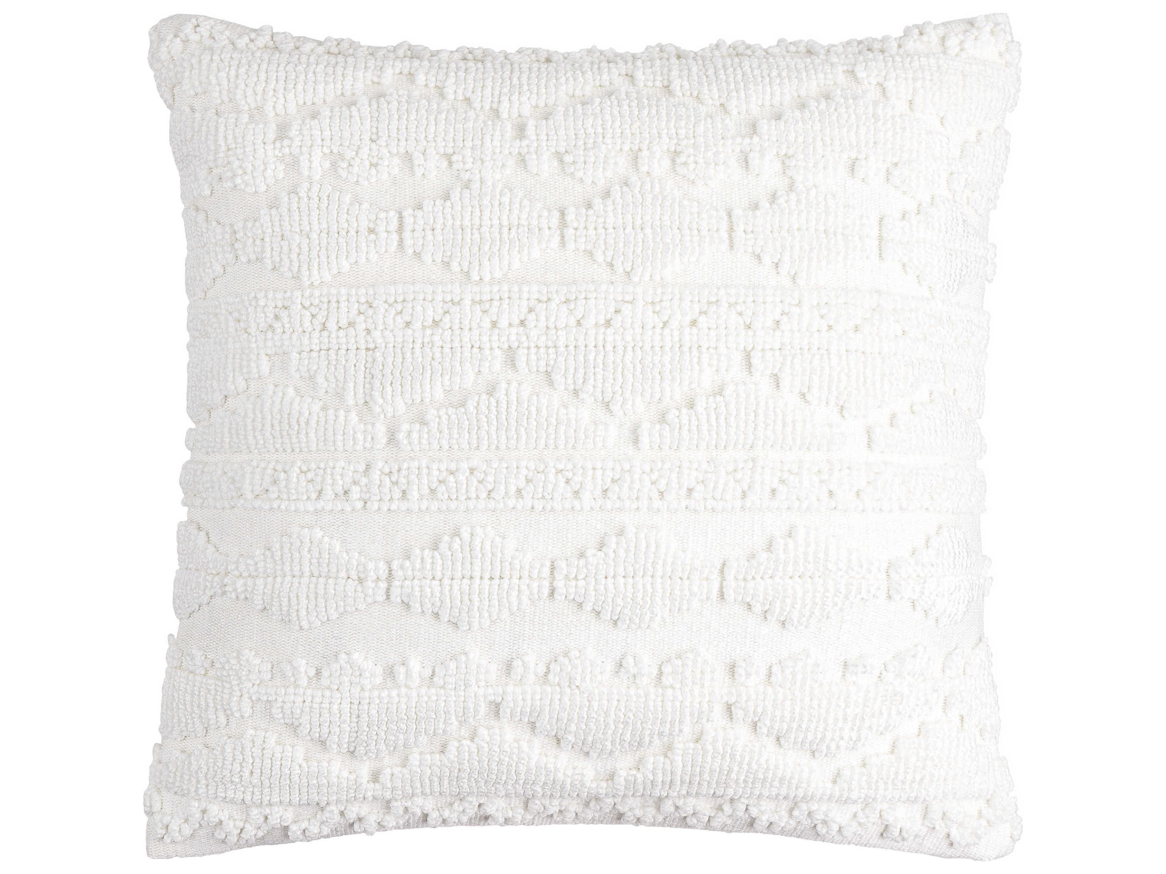 Surya Matthew White Pillow