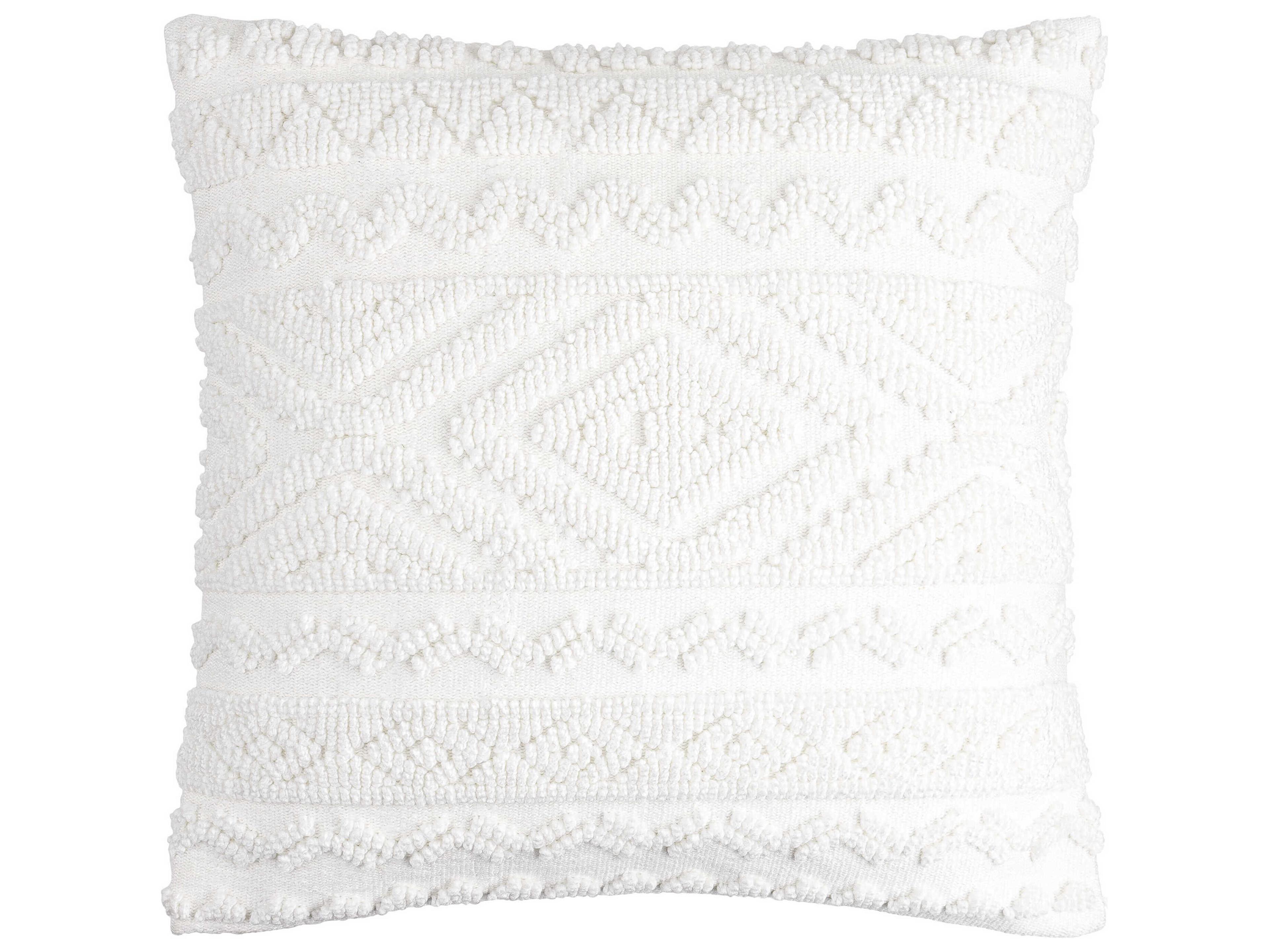 Surya Matthew White Pillow