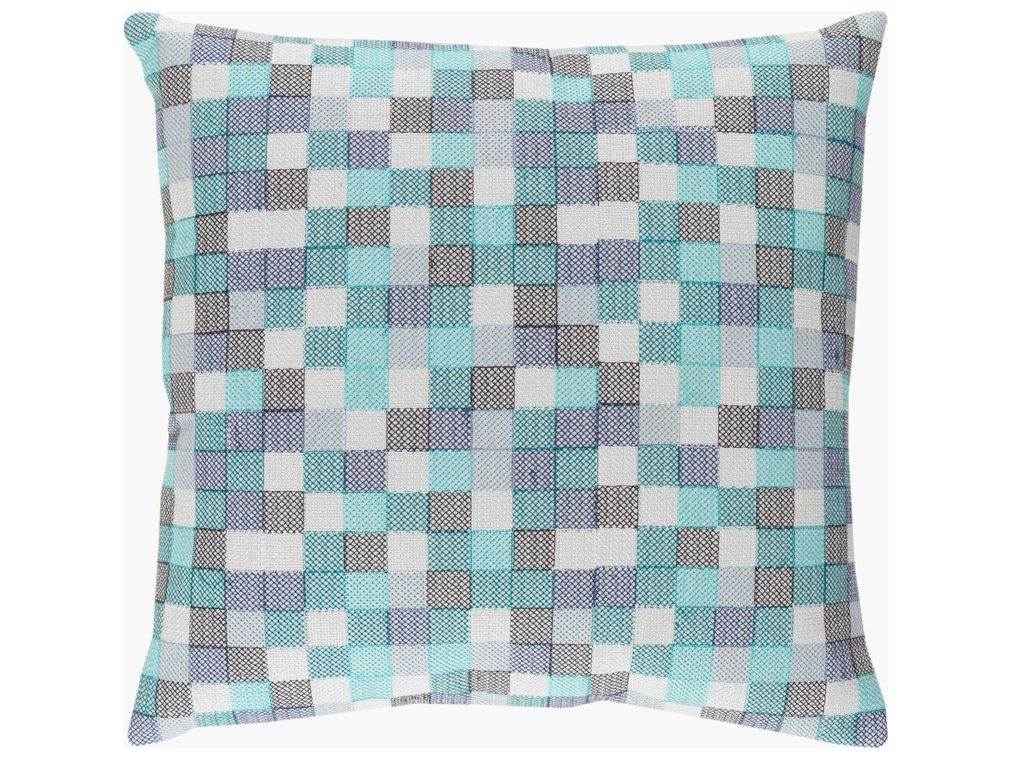 Modular Blue Pillow