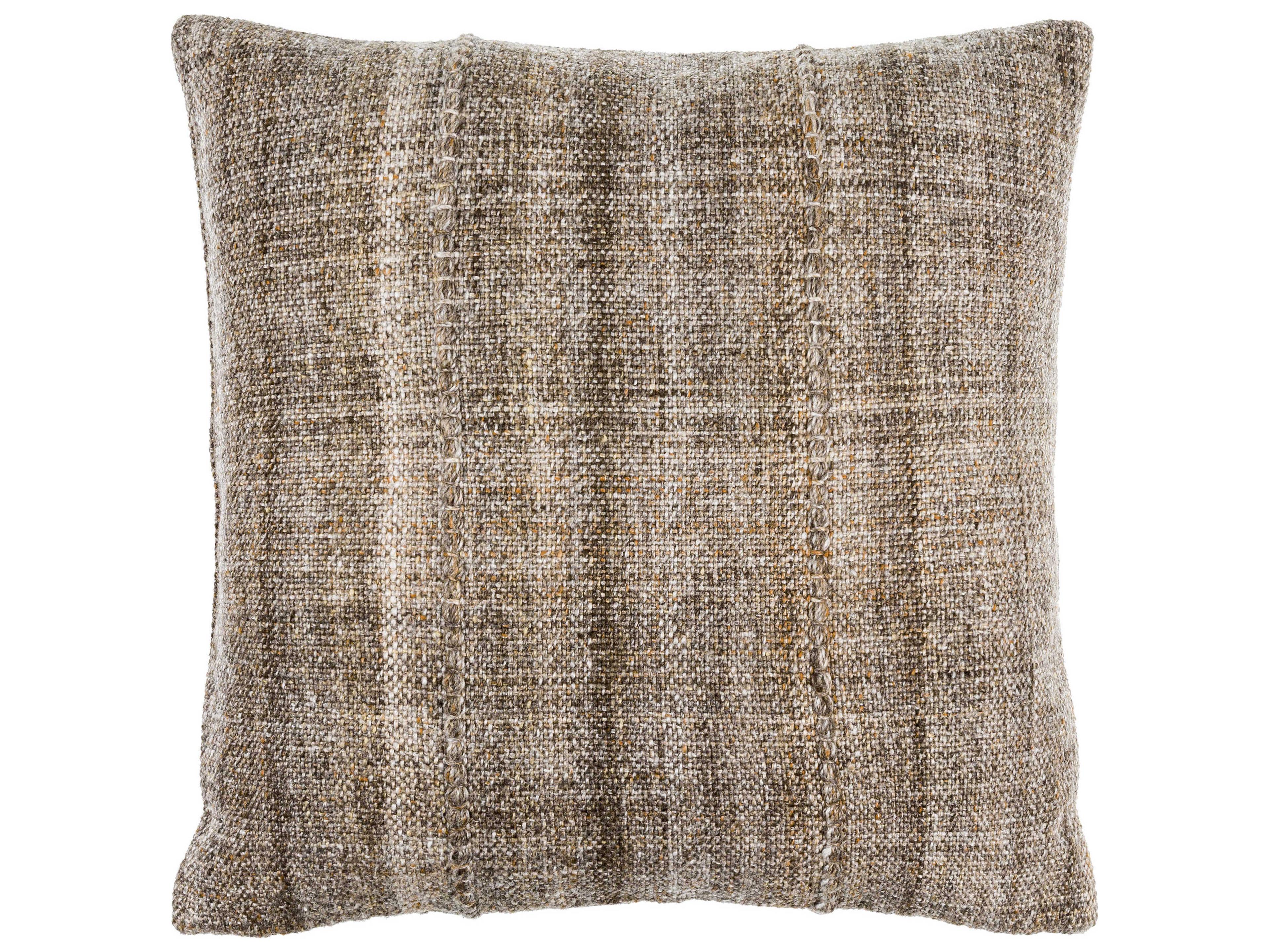 Mudcloth Taupe Pillow
