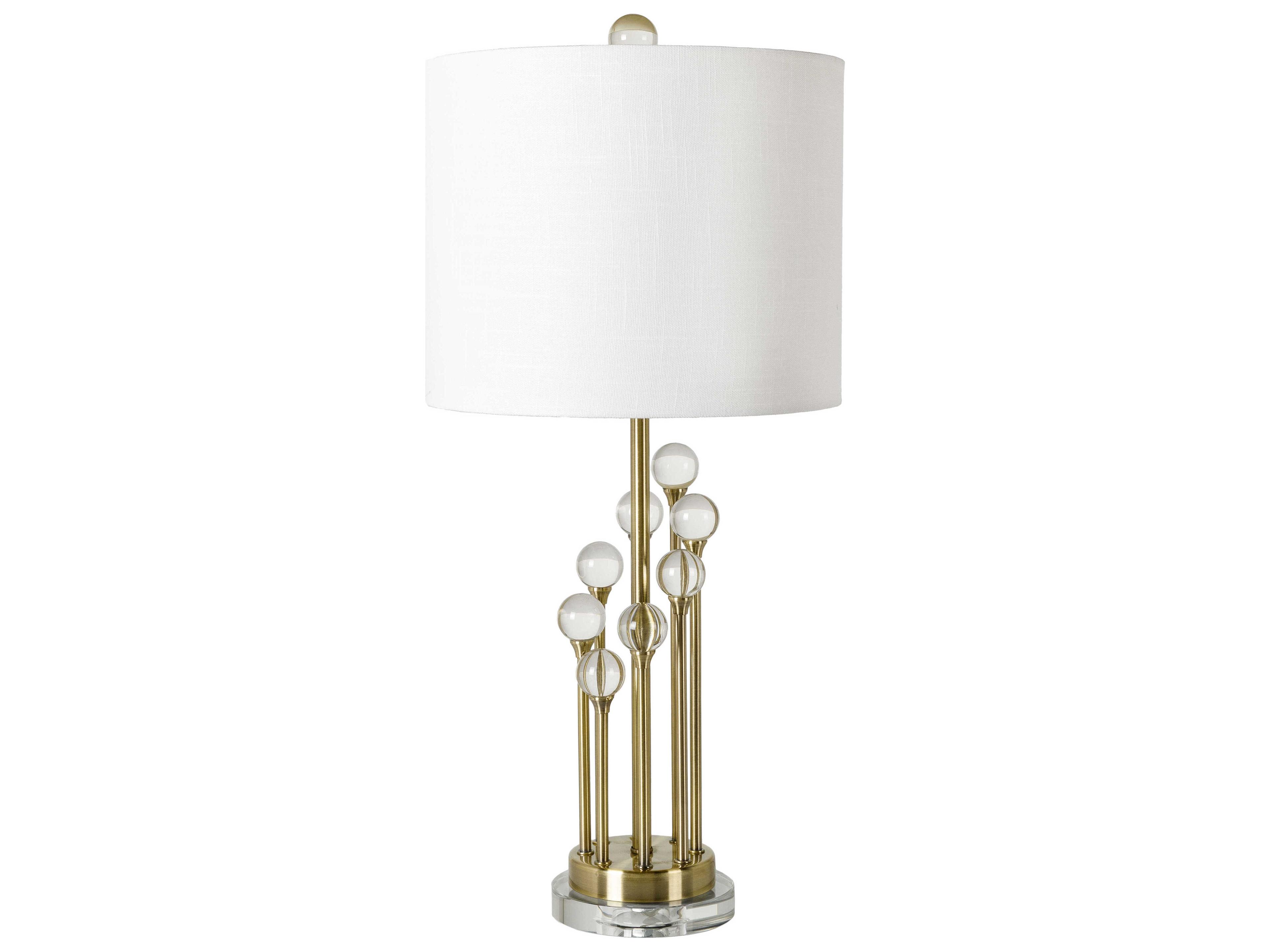 Mcvey Gold Buffet Lamp