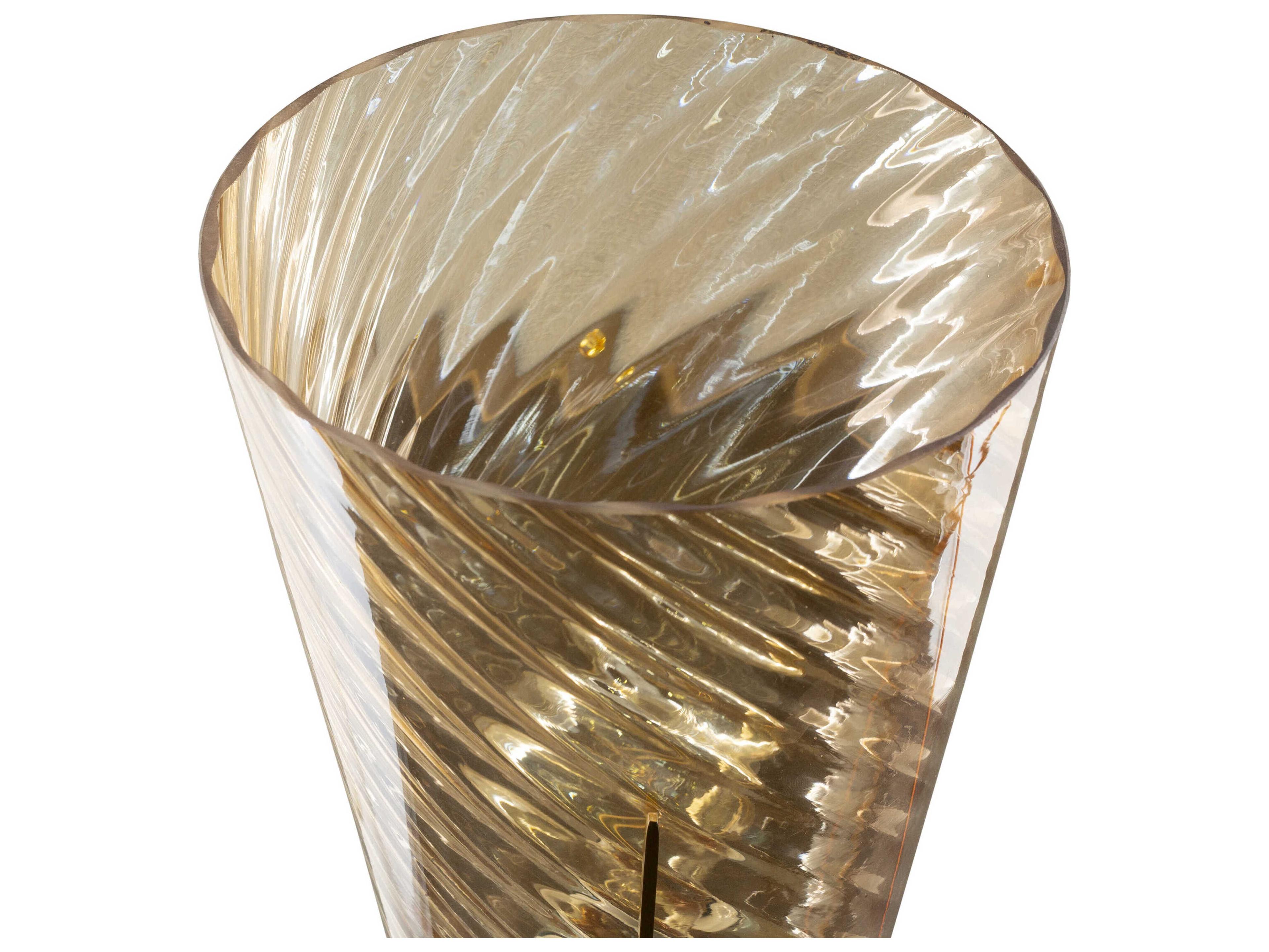 Surya Maxton 1-Light Metallic Brass Wall Sconce