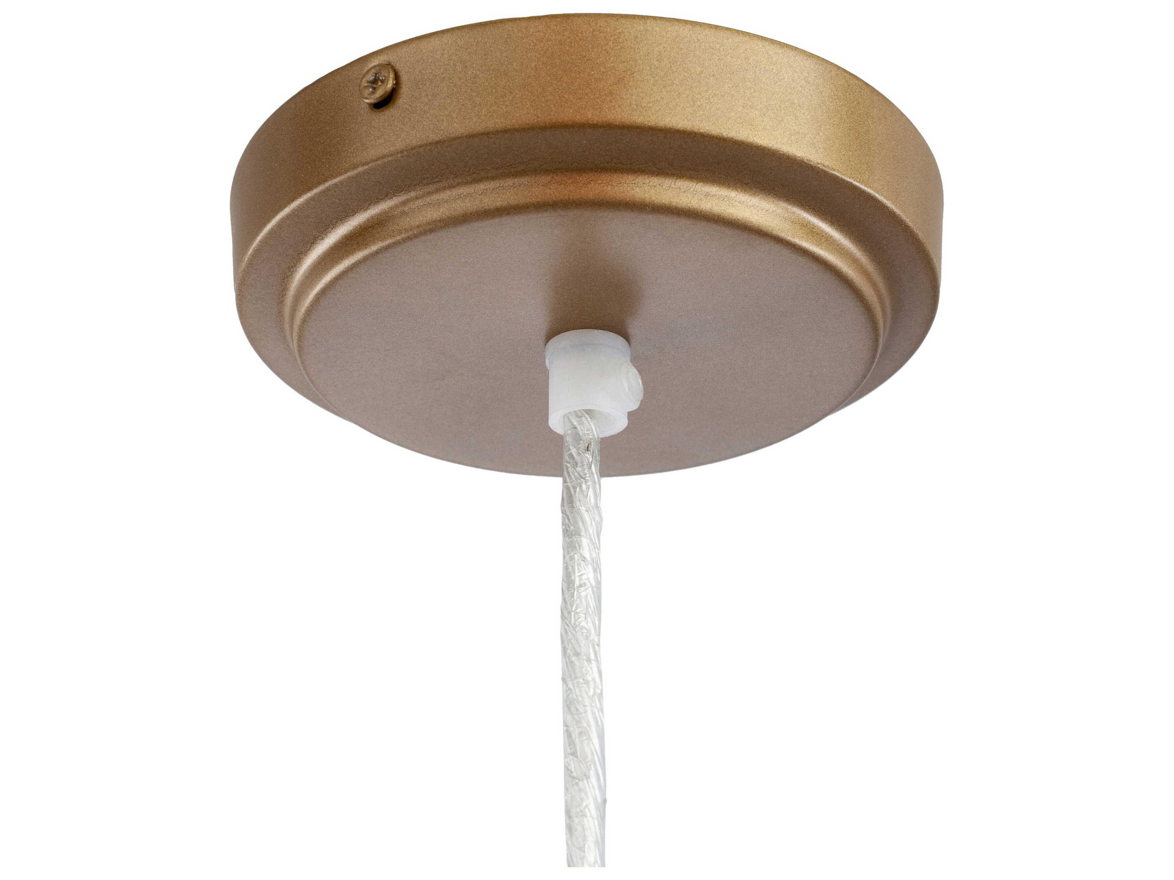 Surya Needham 1-Light Ivory Off White Pendant