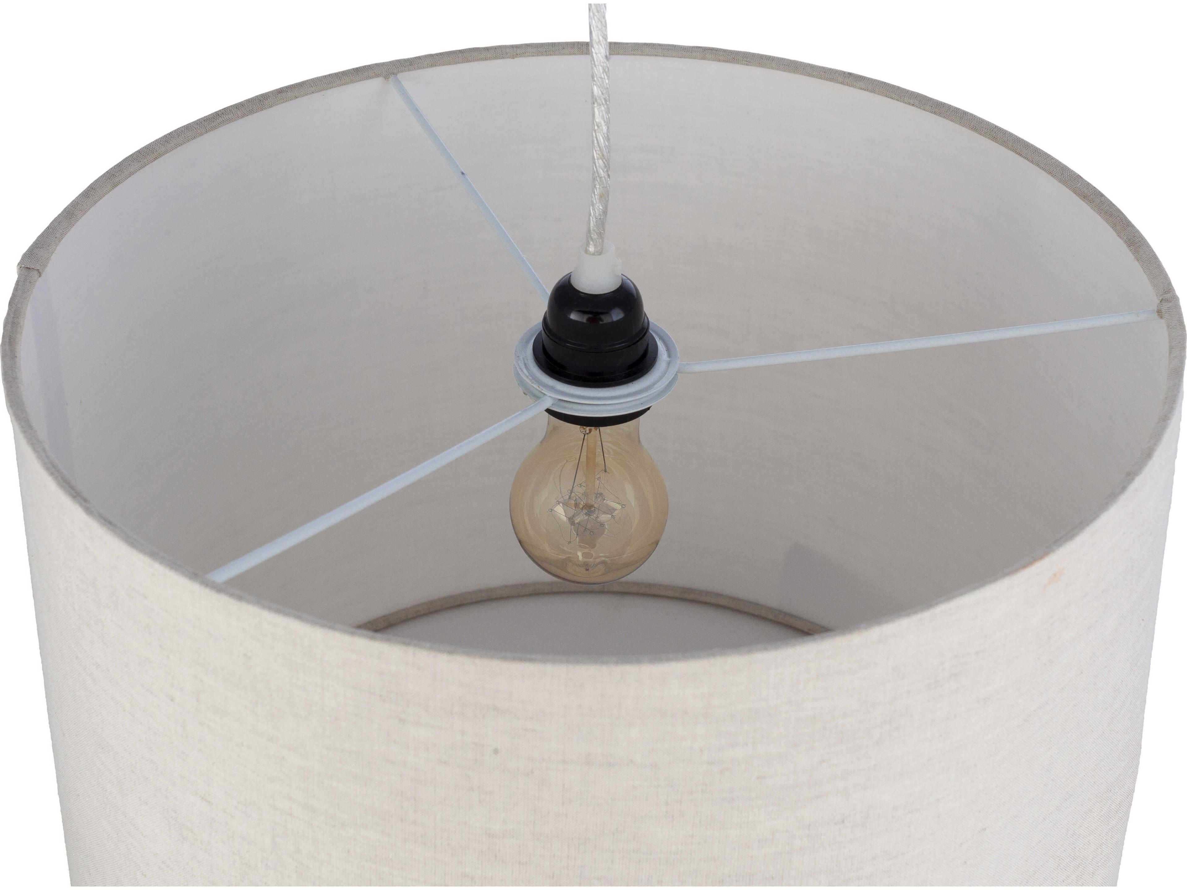 Surya Needham 1-Light Ivory Off White Pendant