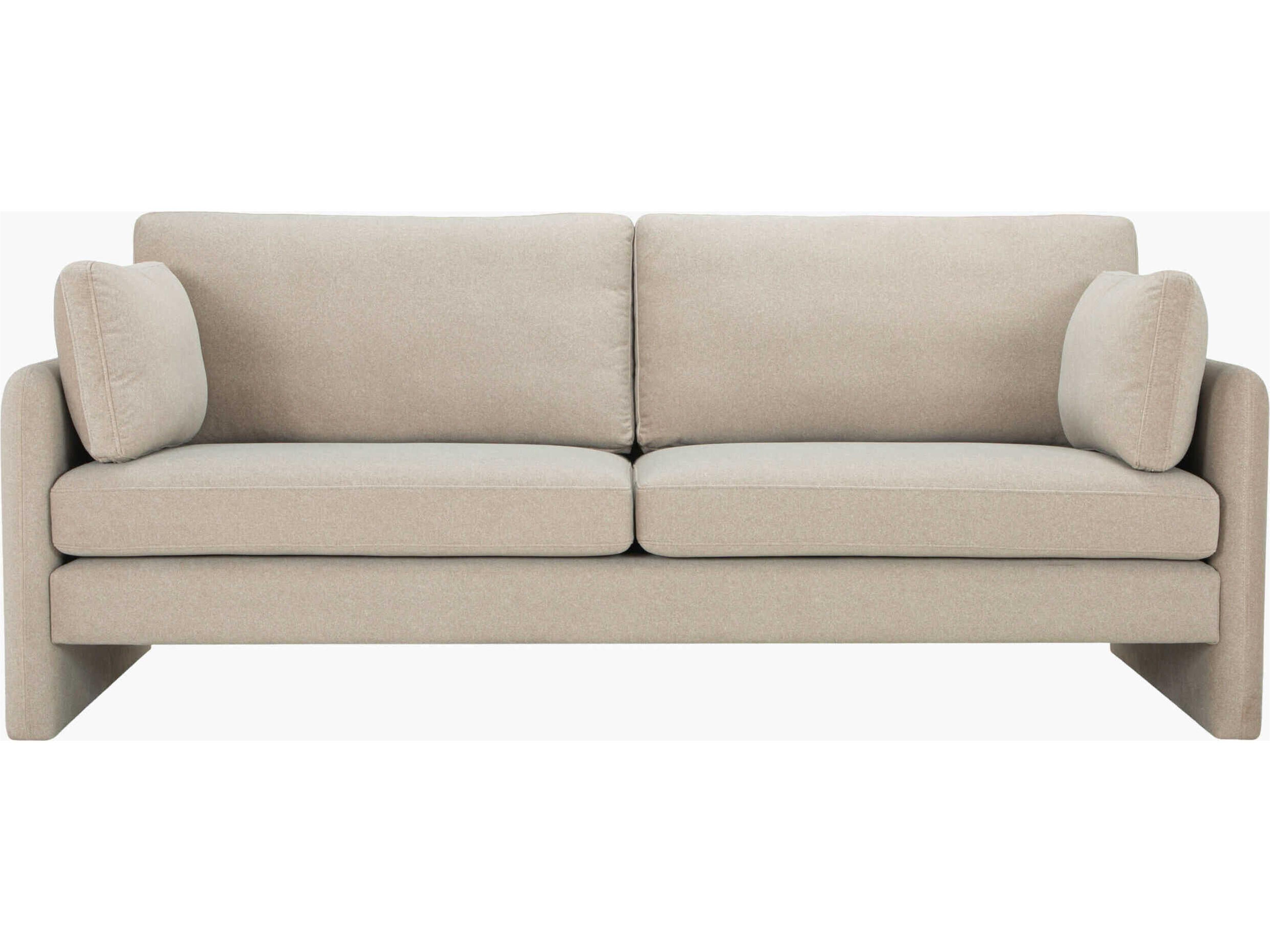 Niya Beige Upholstered Sofa