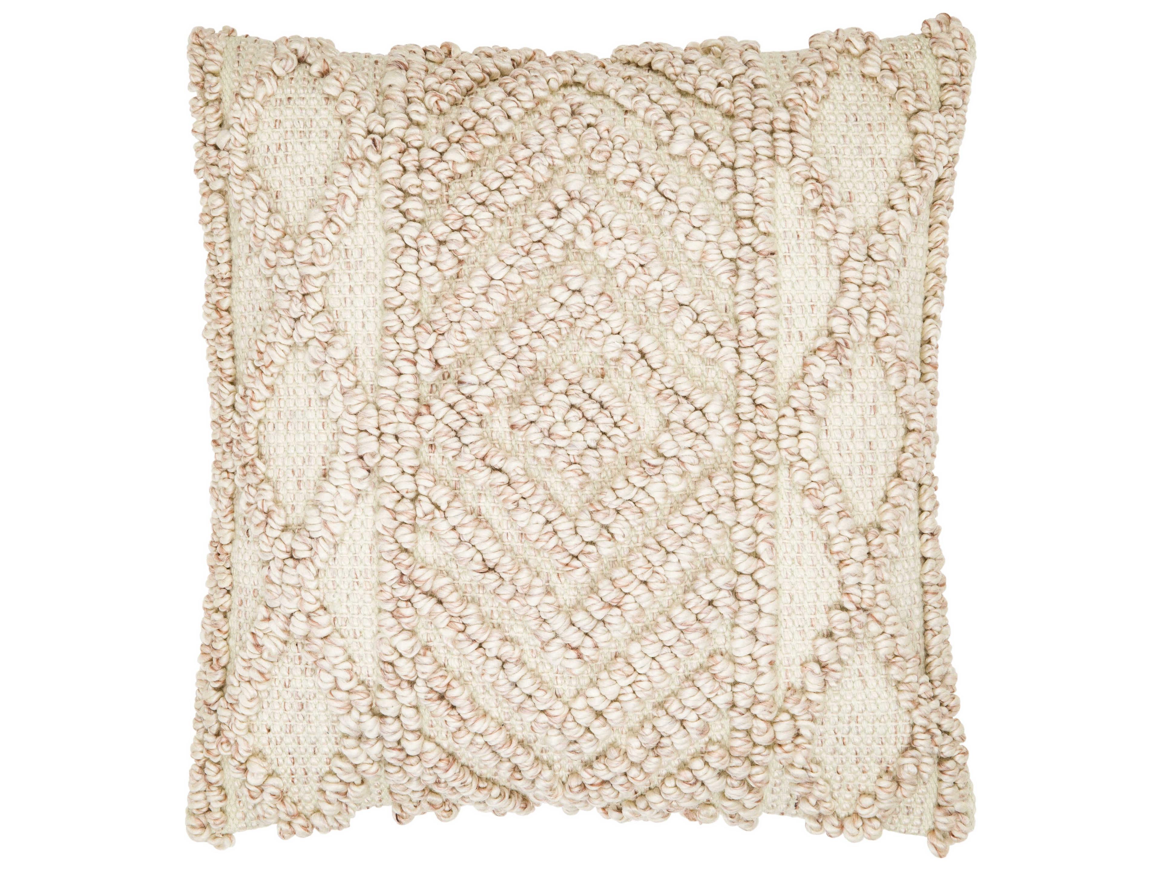 Surya Nacka Pale Pink Pillow