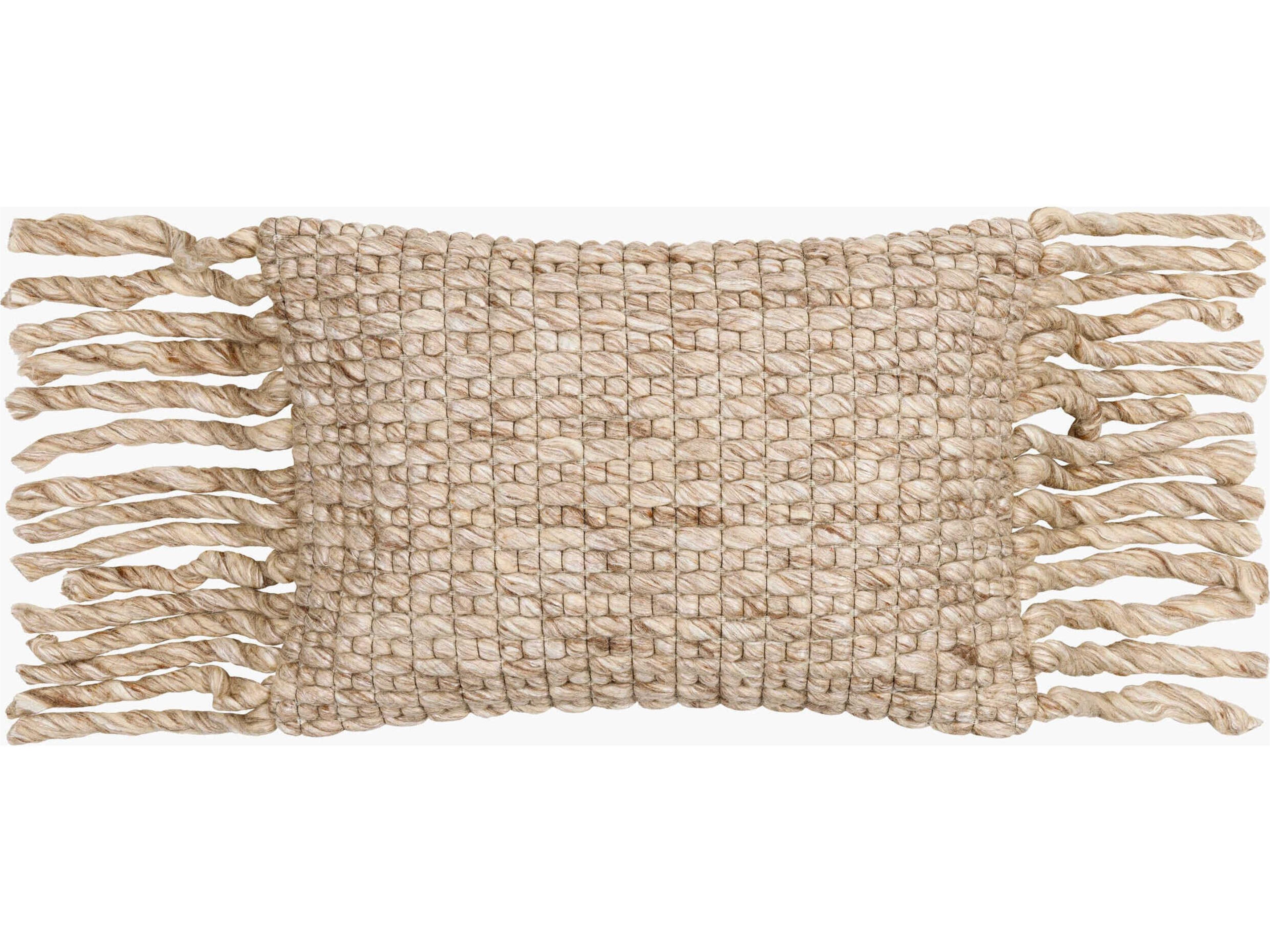 Narvik Brown / Light Beige / Off-White Pillow