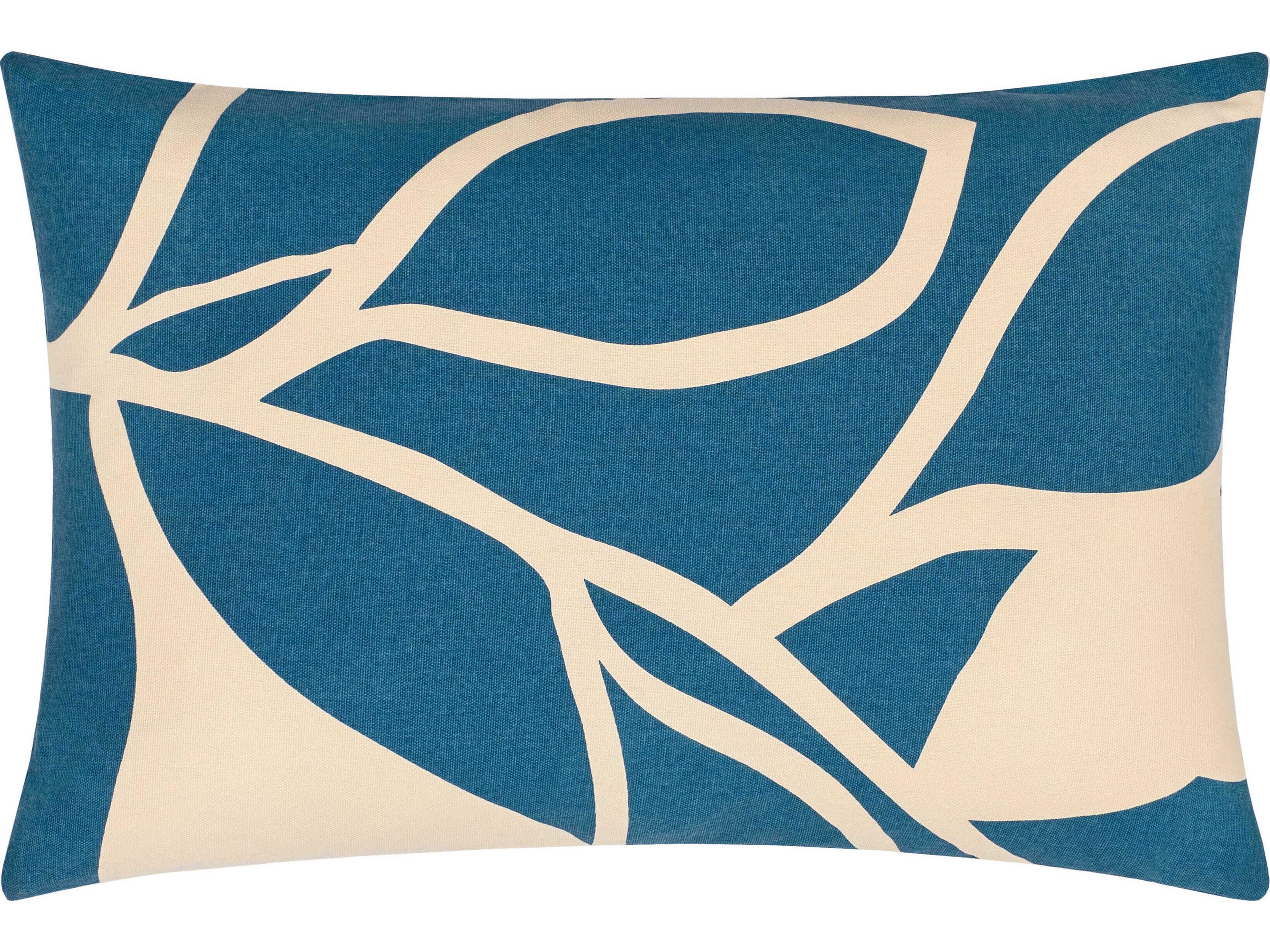 Natur Dark Blue / Light Beige Pillow