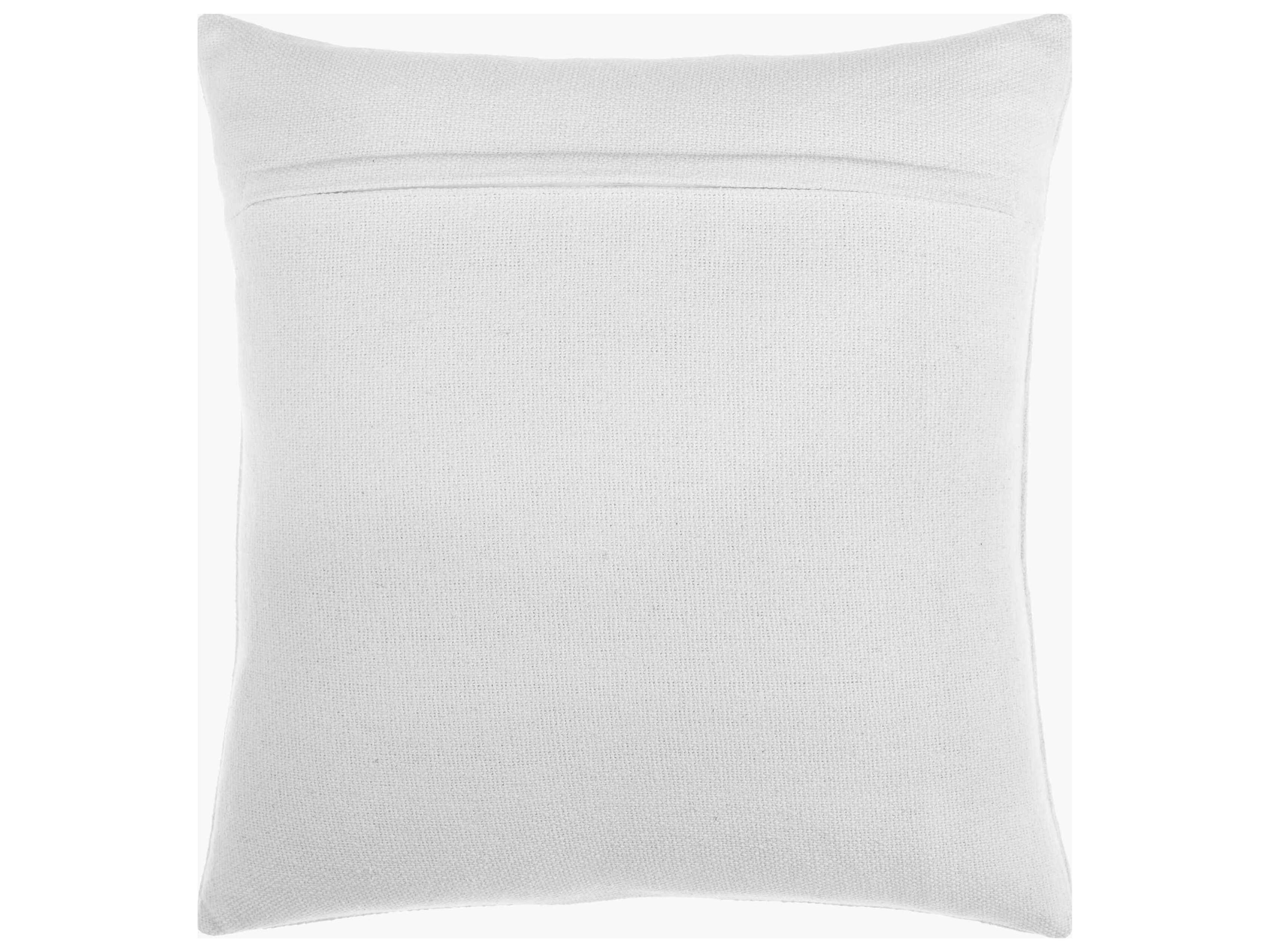Surya Novel Cream / Mustard / Dark Blue Pillow