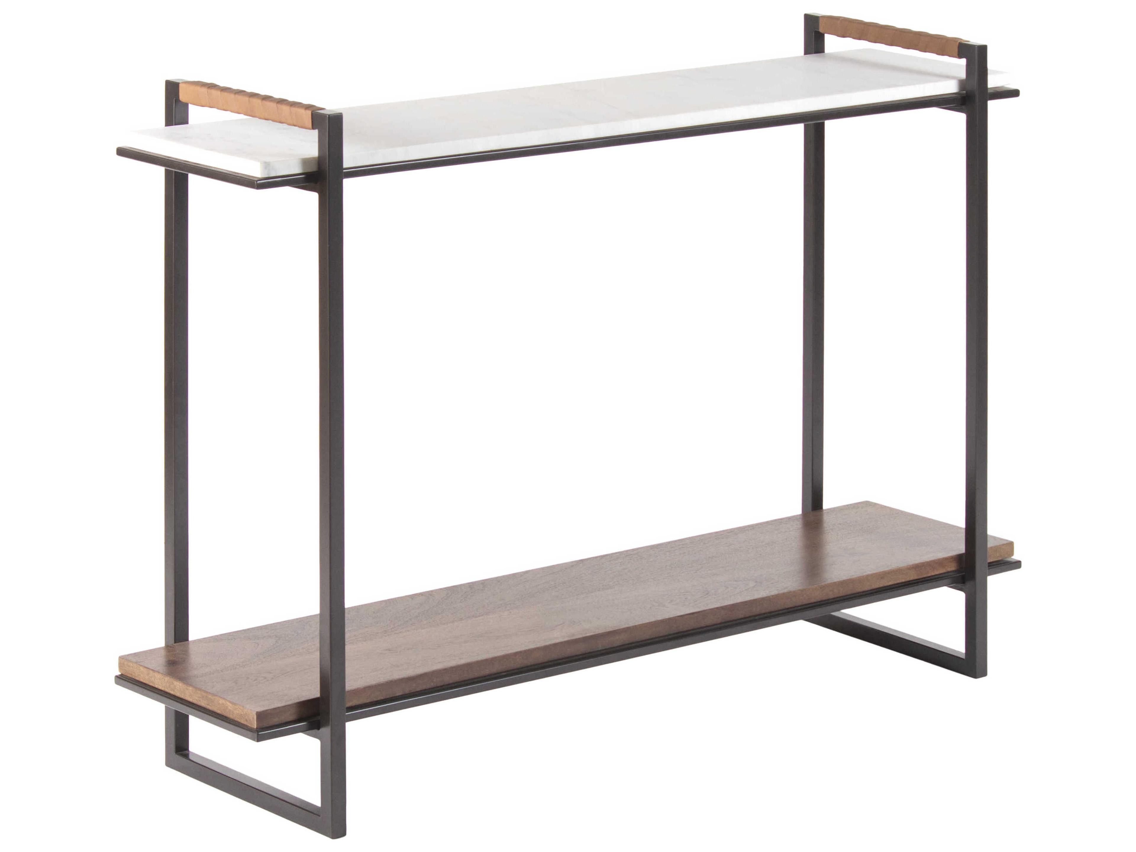 Novelle Rectangular Marble Console Table