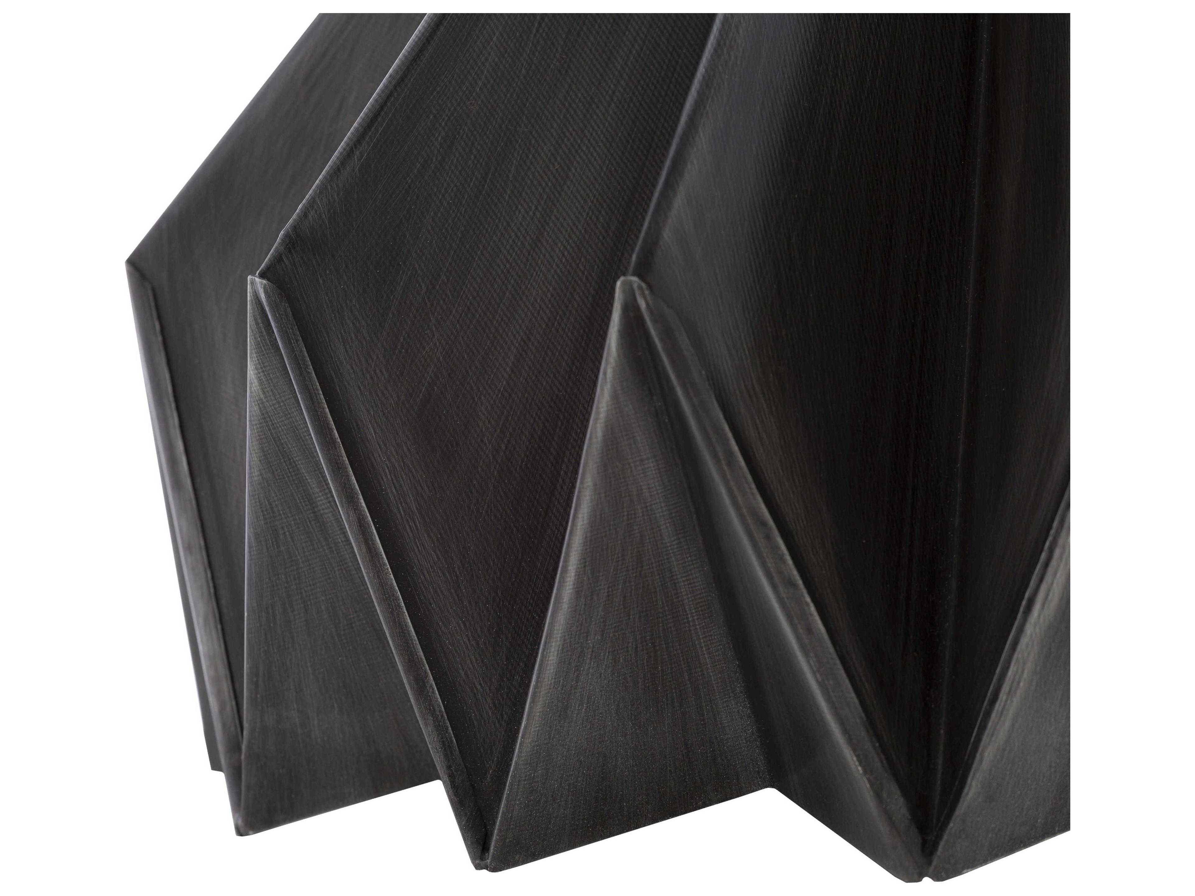 Surya Novara 1-Light Black Geometric Pendant