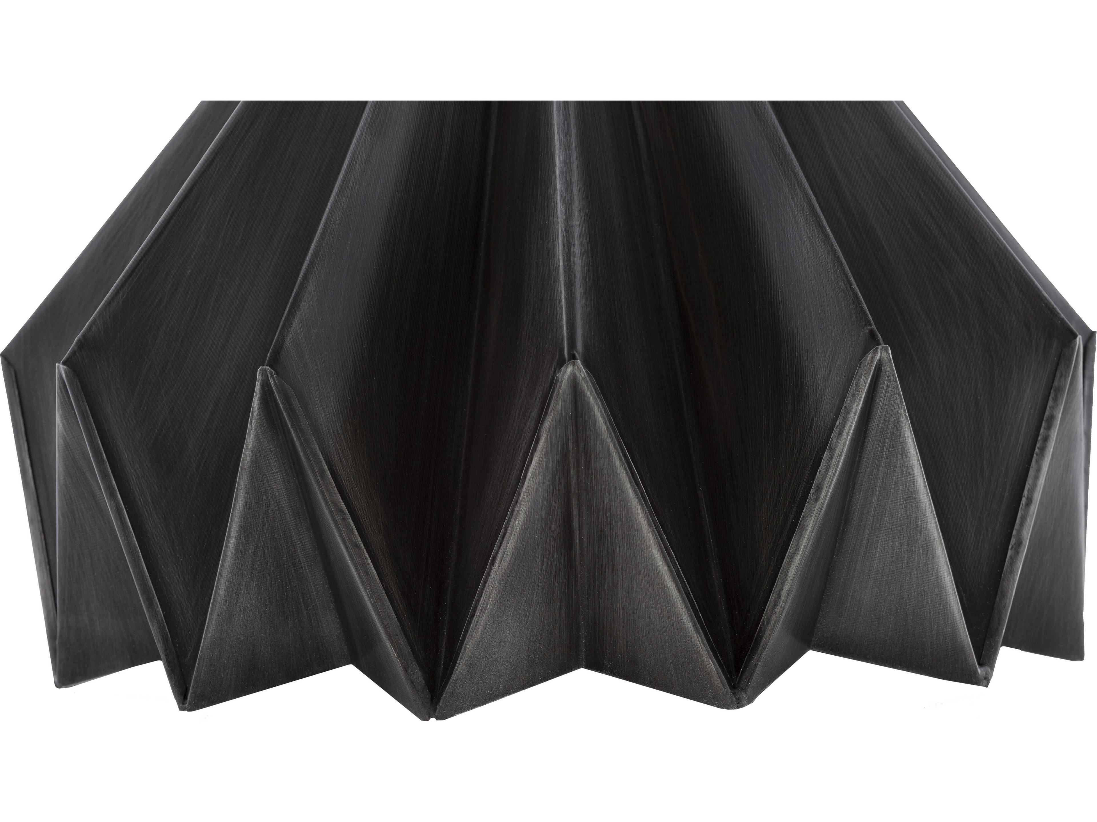 Surya Novara 1-Light Black Geometric Pendant