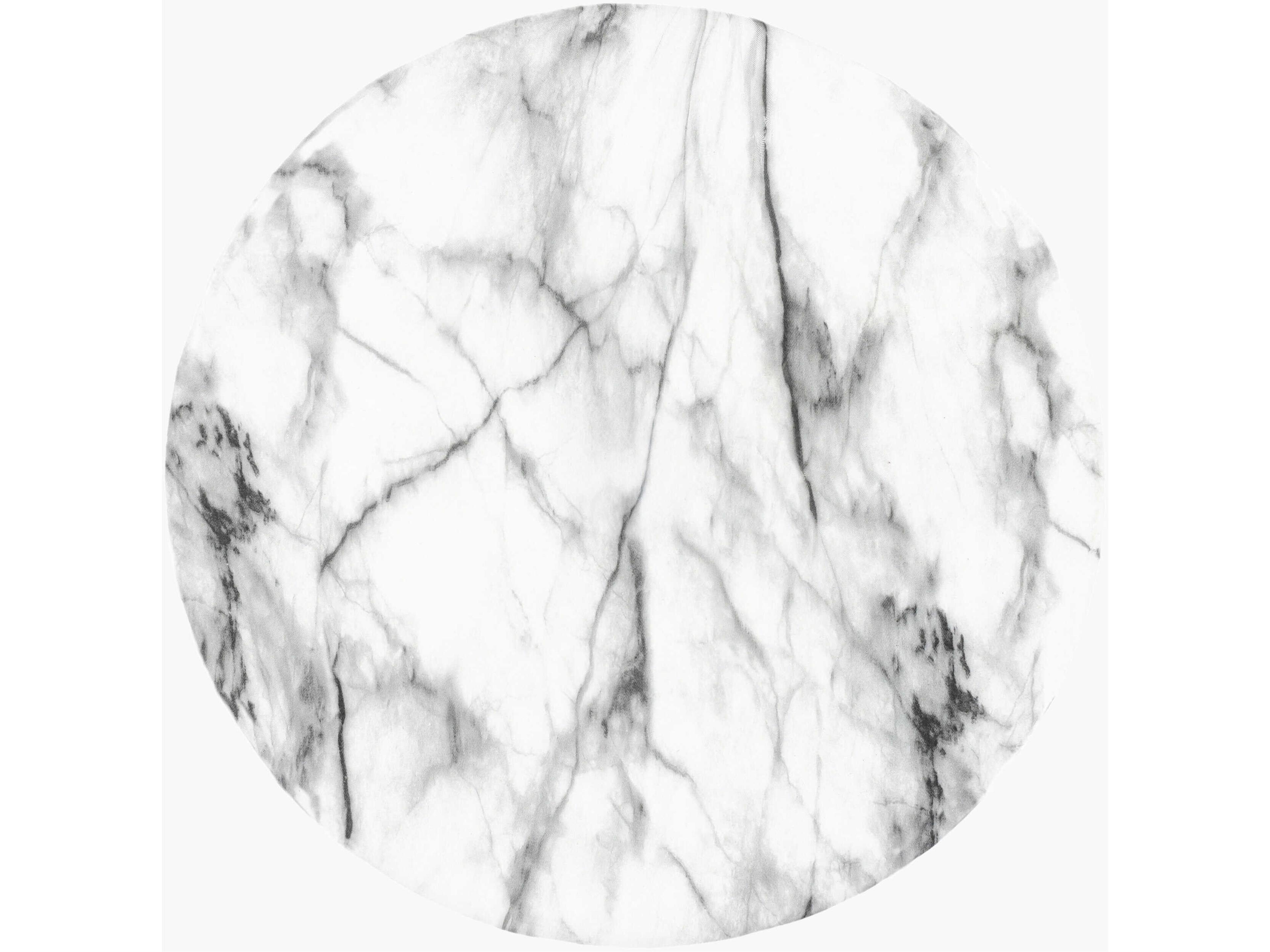 Surya Outdoor Abruzzo Glazed Gray Ceramic Round Garden Stool