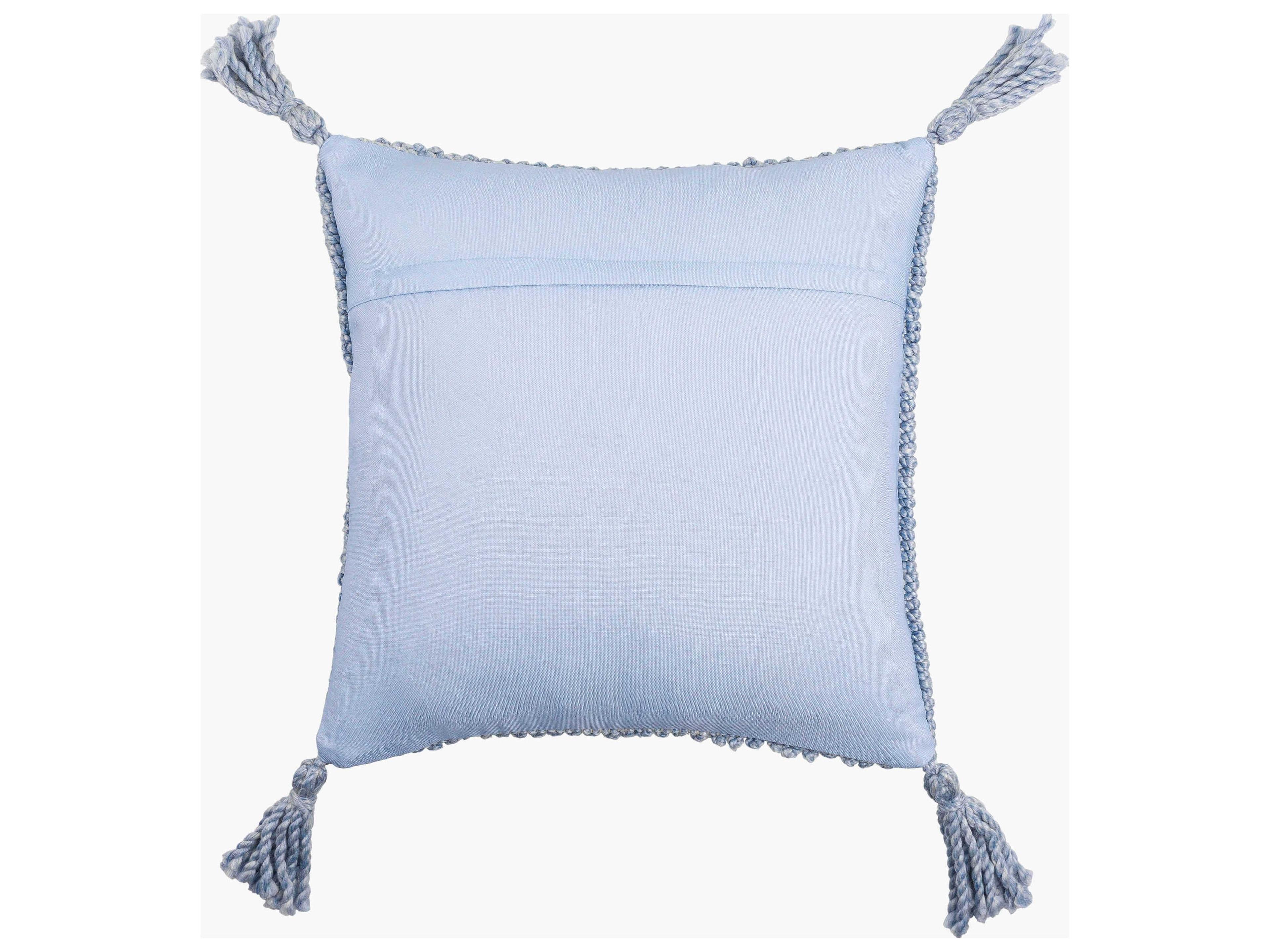 Surya Outdoor Alaric Light Blue Pillow