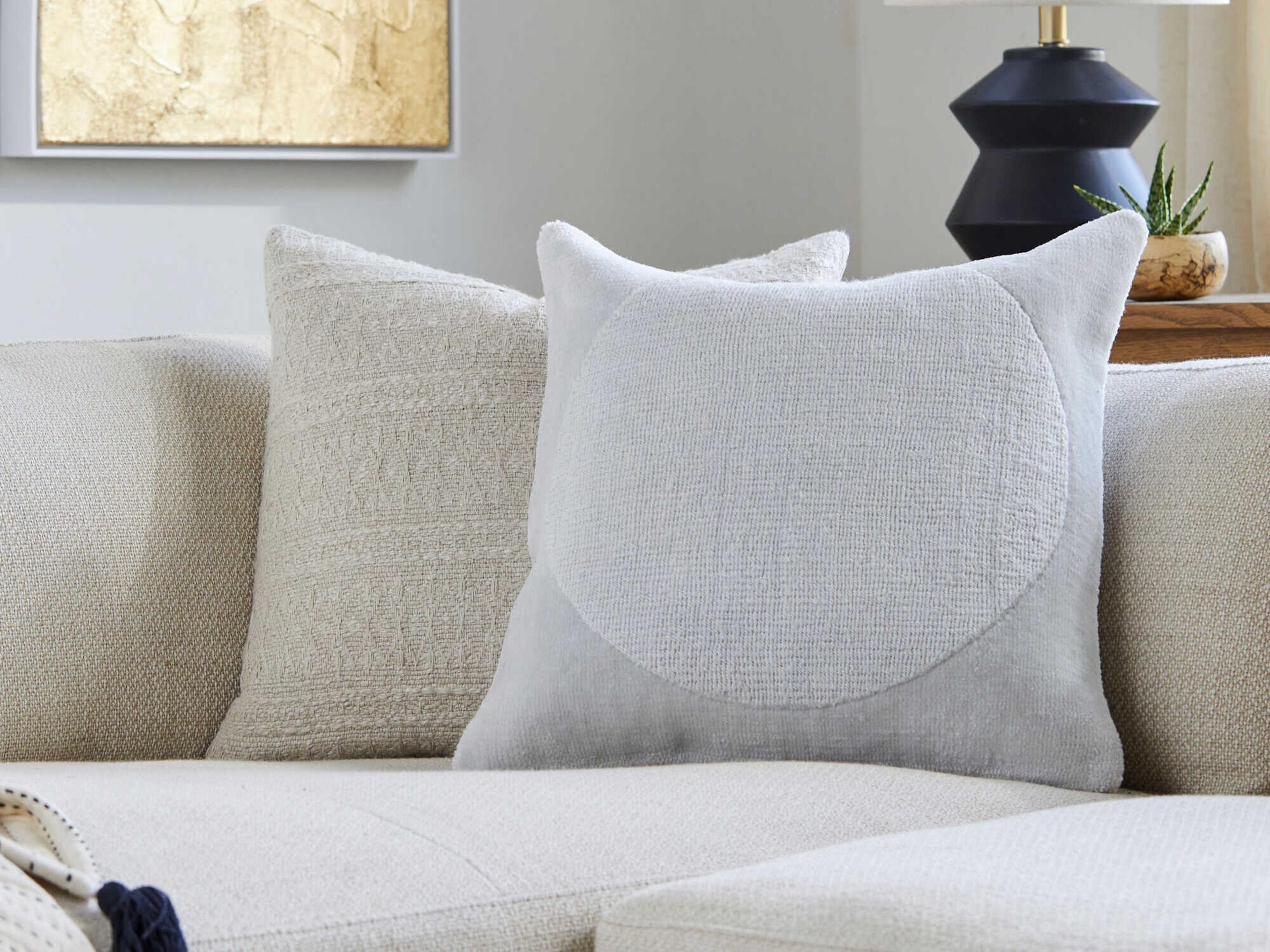 Surya Outdoor Armstrong Light Gray Pillow