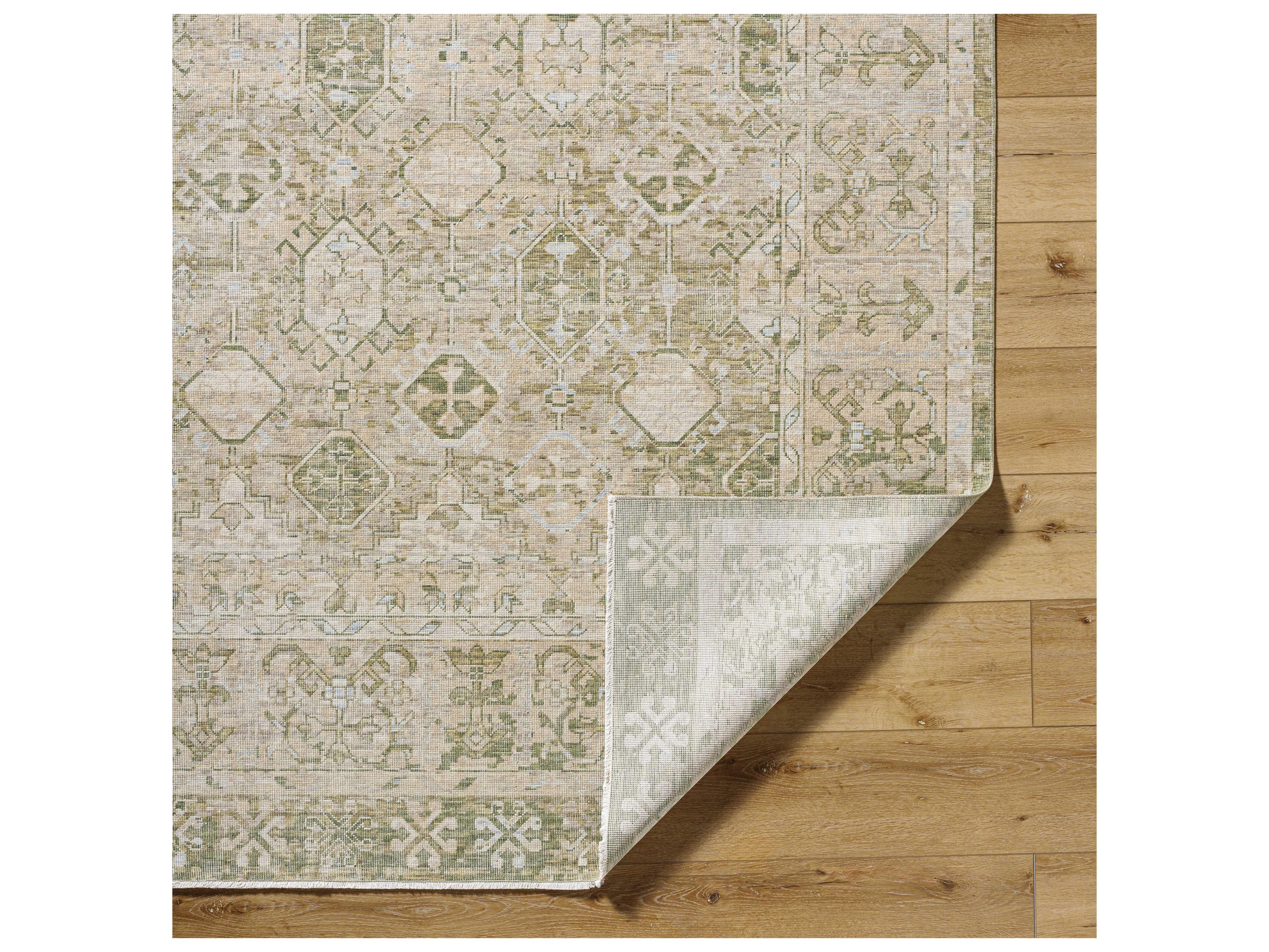 Surya Once Upon A Time Bordered Runner Area Rug