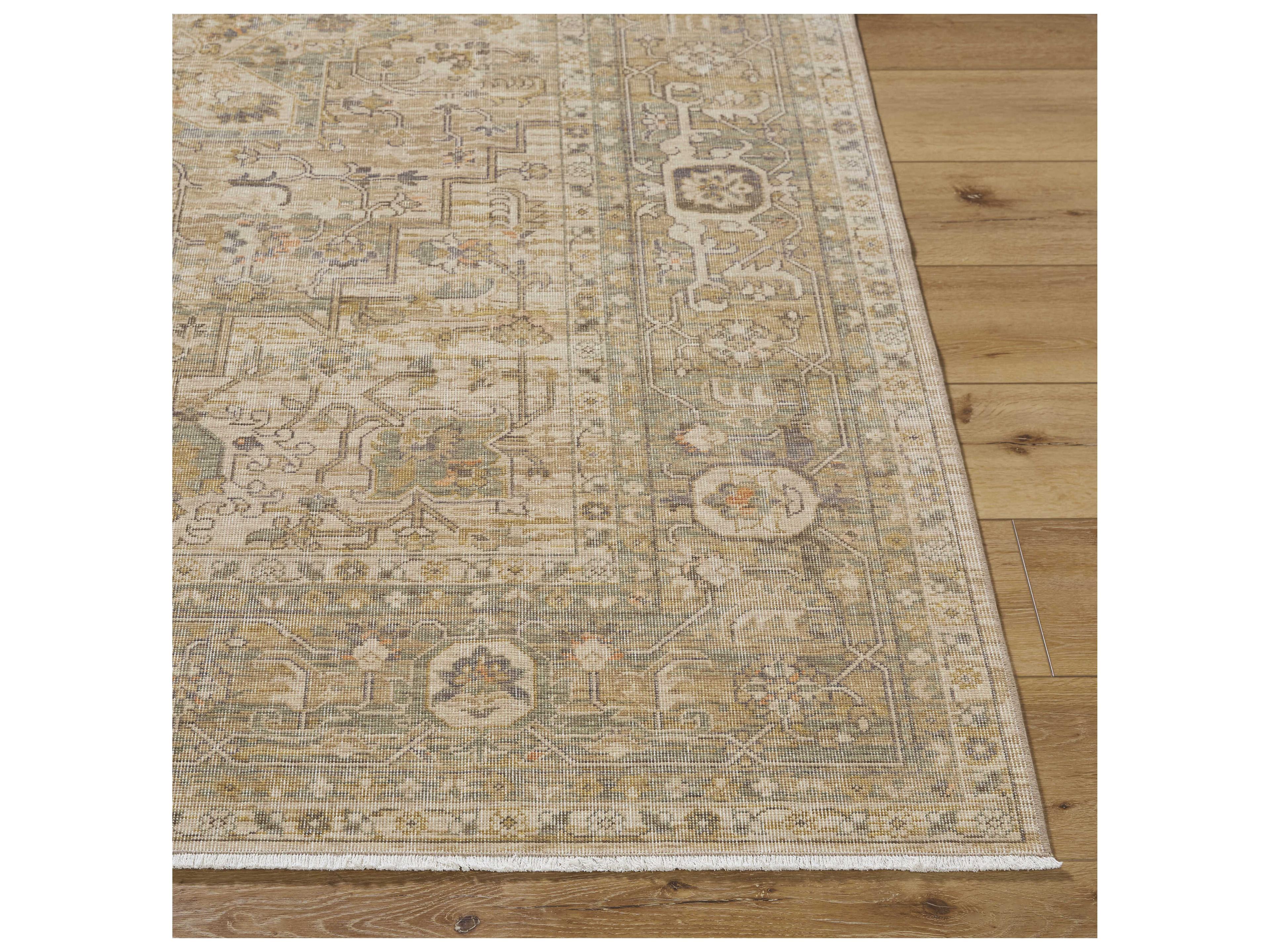 Surya Once Upon A Time Bordered Runner Area Rug