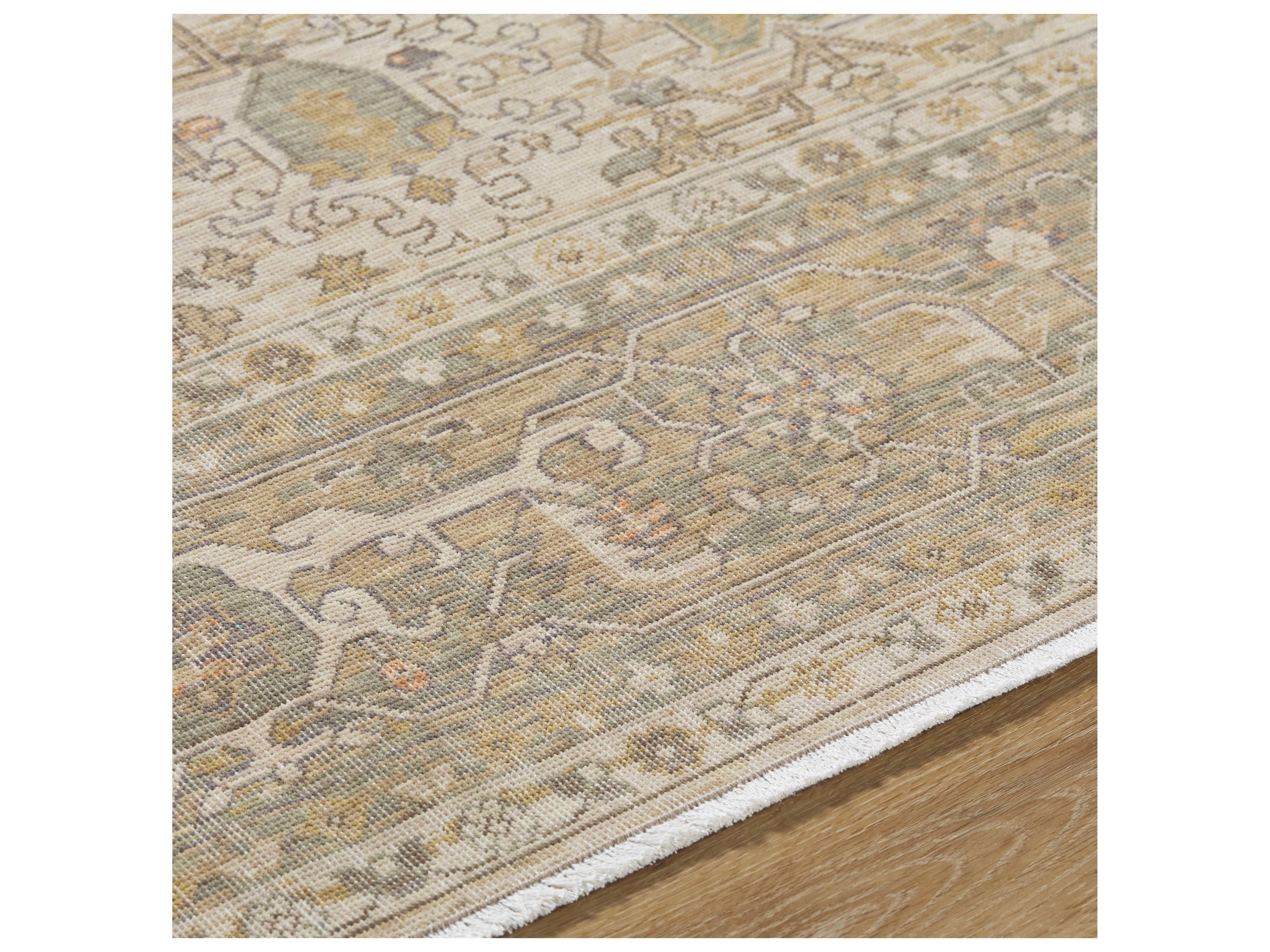 Surya Once Upon A Time Bordered Runner Area Rug