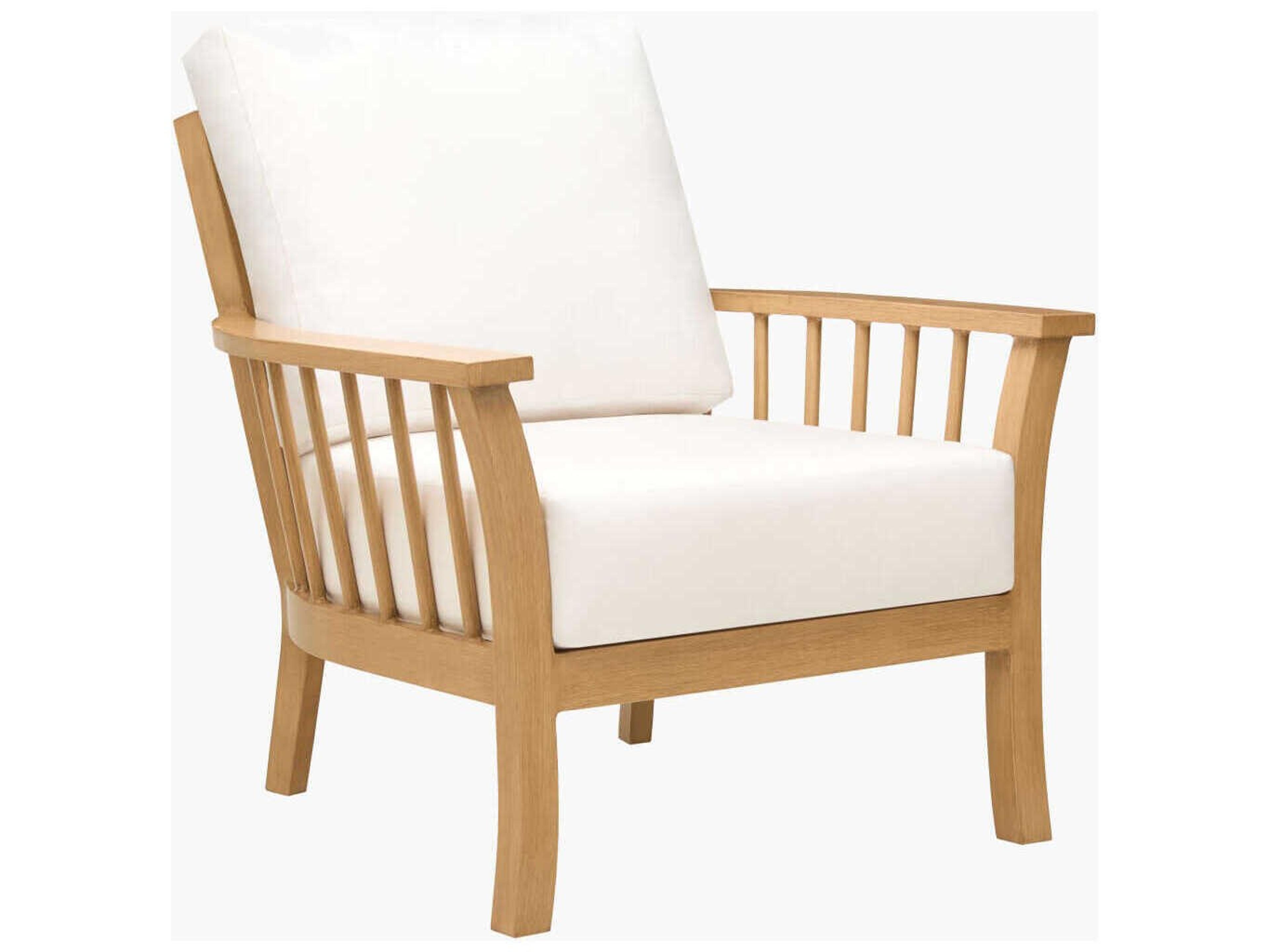 Surya Outdoor Cape Town Hand Painted Wheat Aluminum Cushion Lounge Chair