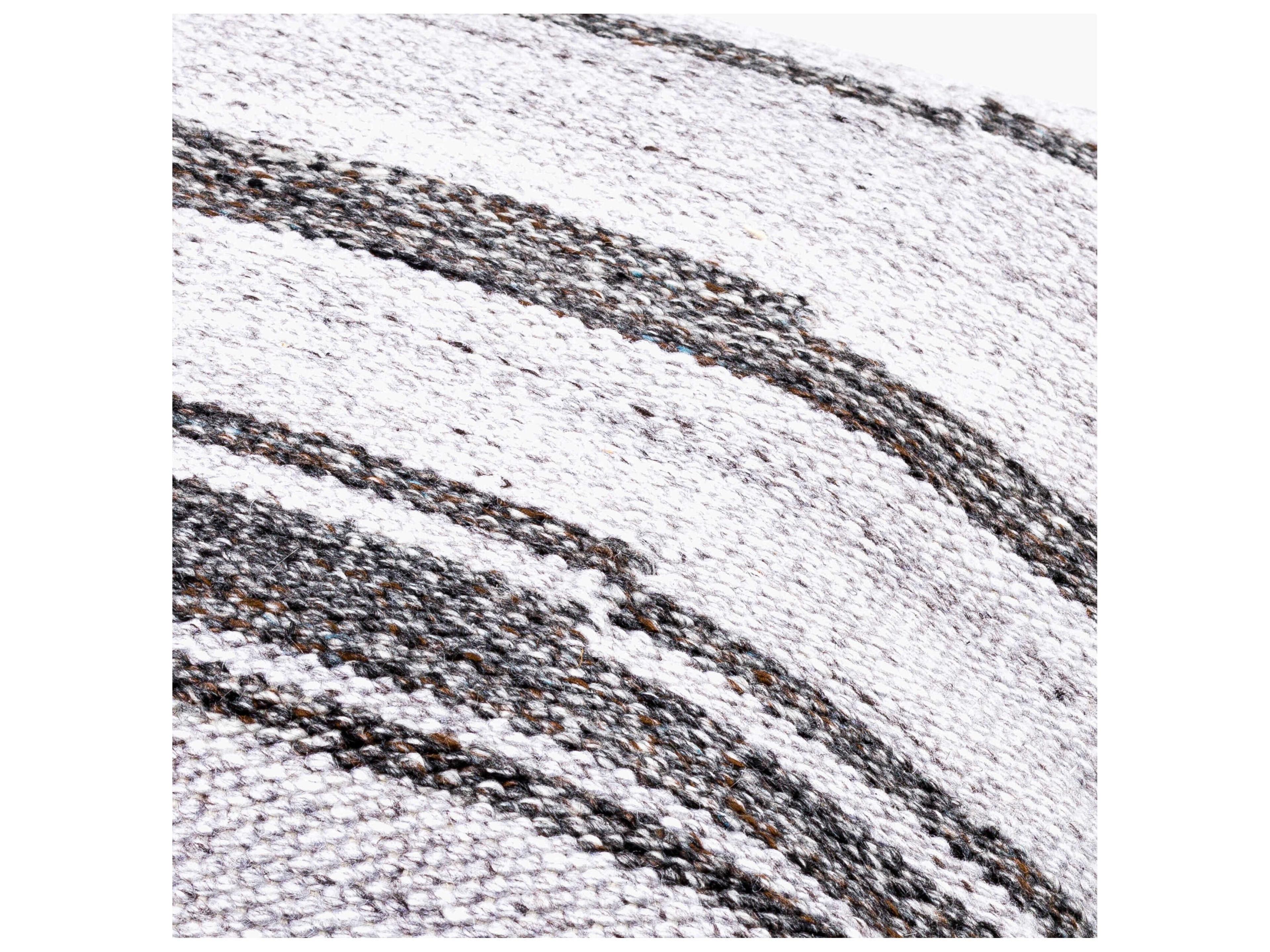 Surya Outdoor Guinea Charcoal Pillow