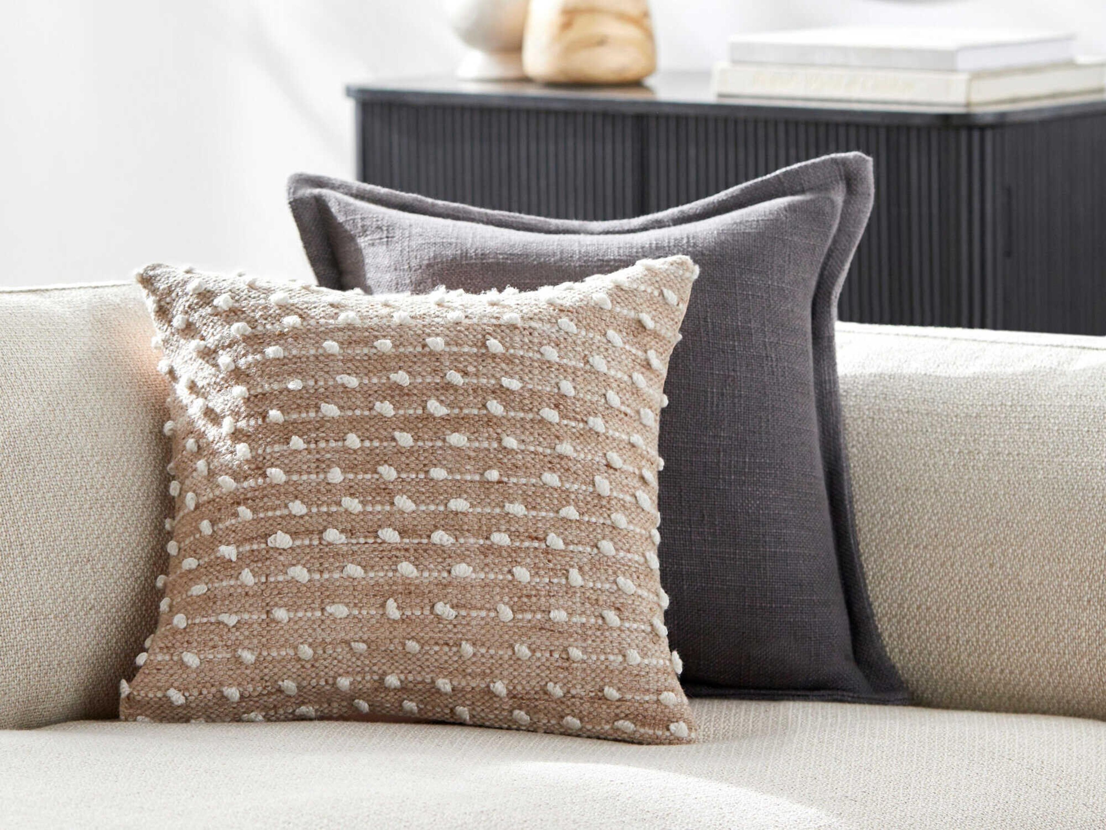 Surya Outdoor Imani Beige Pillow