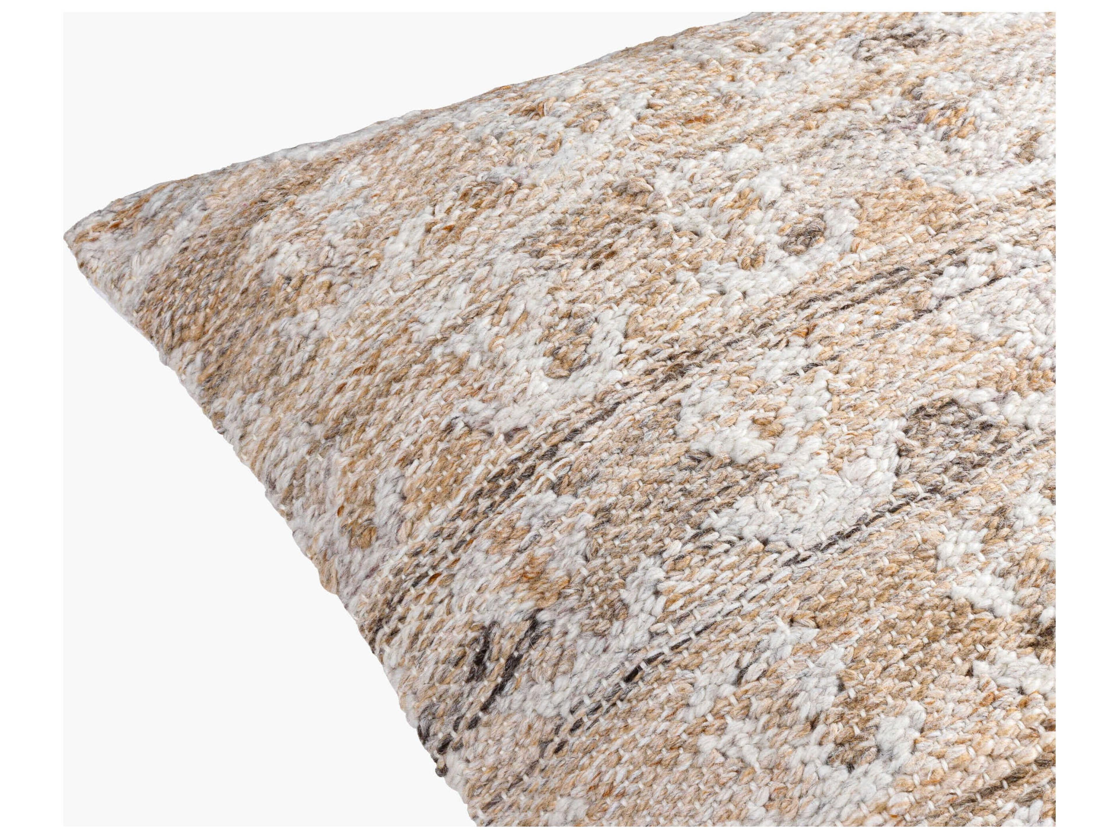 Surya Outdoor Kobe Tan Pillow