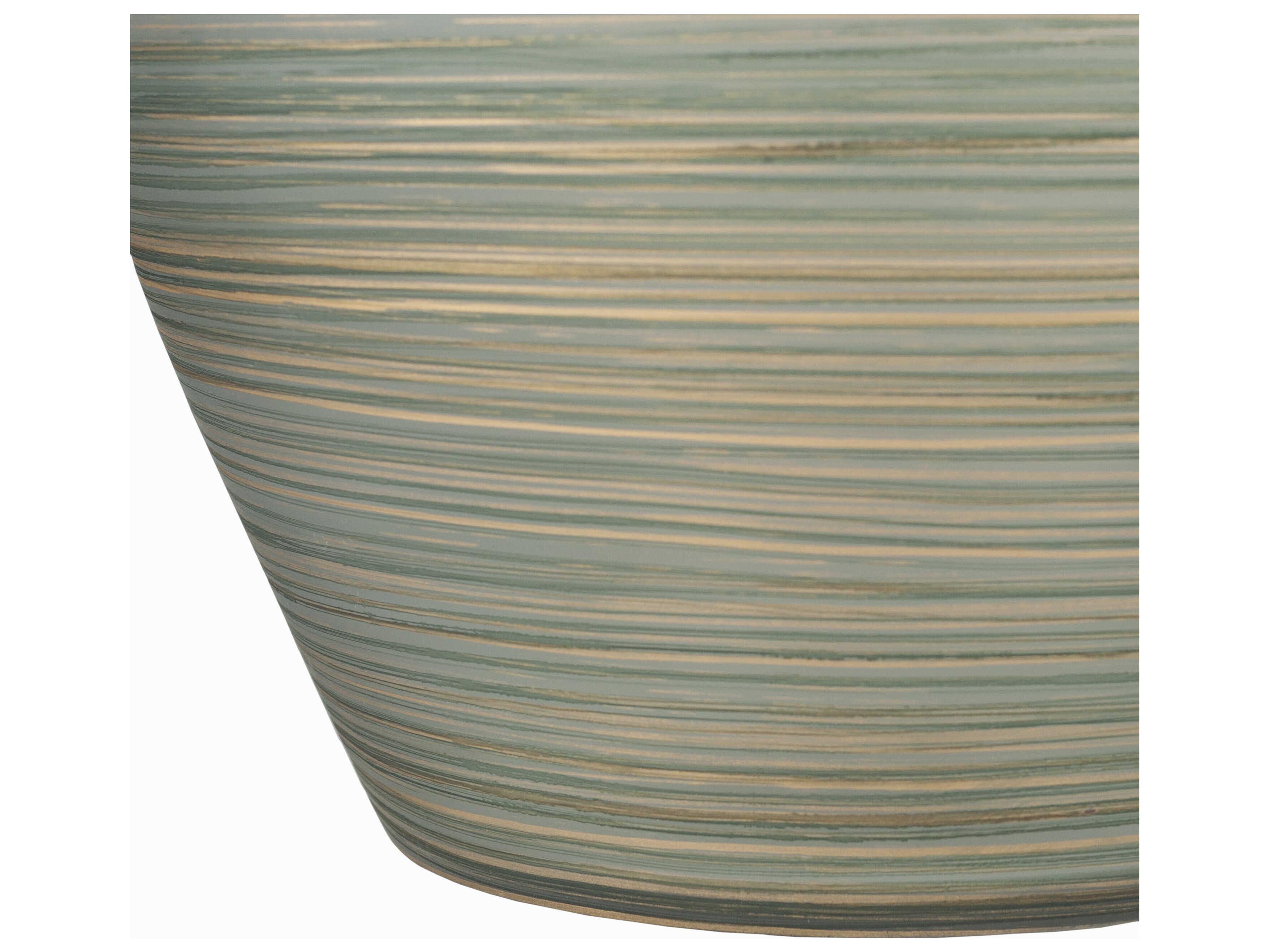 Surya Ollie Emerald Sage Ivory Linen Green Buffet Lamp