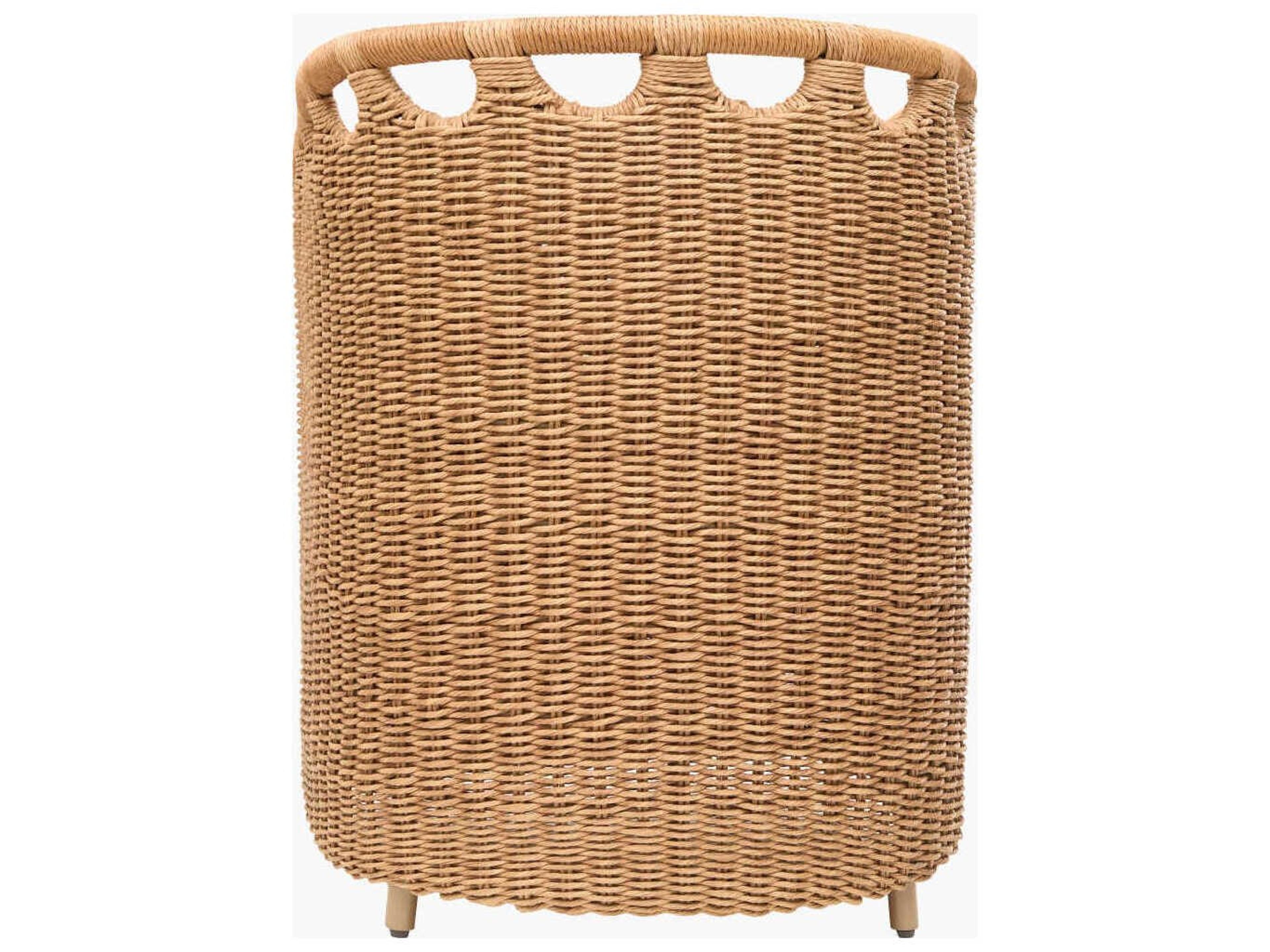 Surya Outdoor Marvella Powder Coated Dark Brown Aluminum Cushion Dining Chair