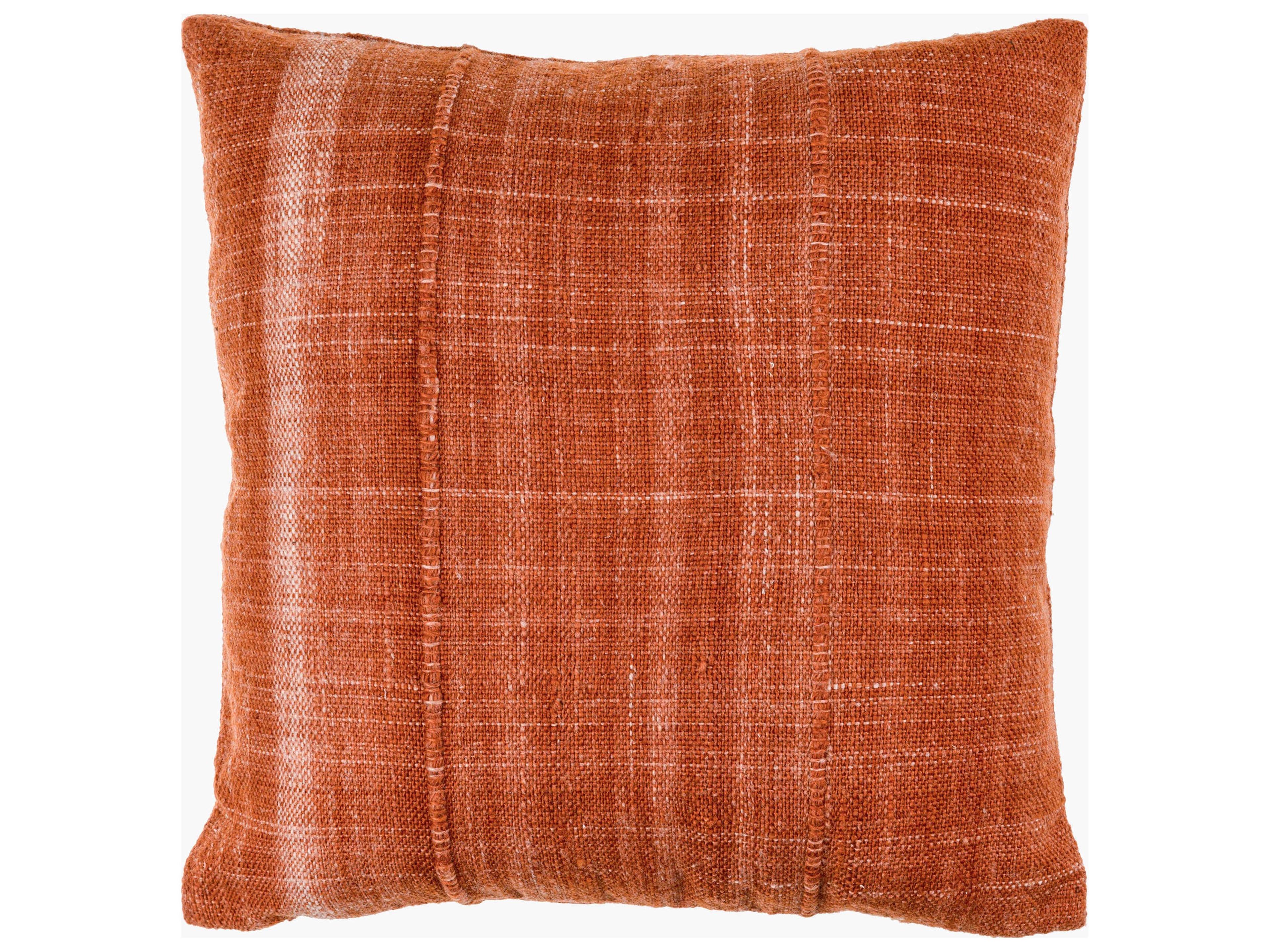 Surya Outdoor Mudcloth Terracotta Pillow