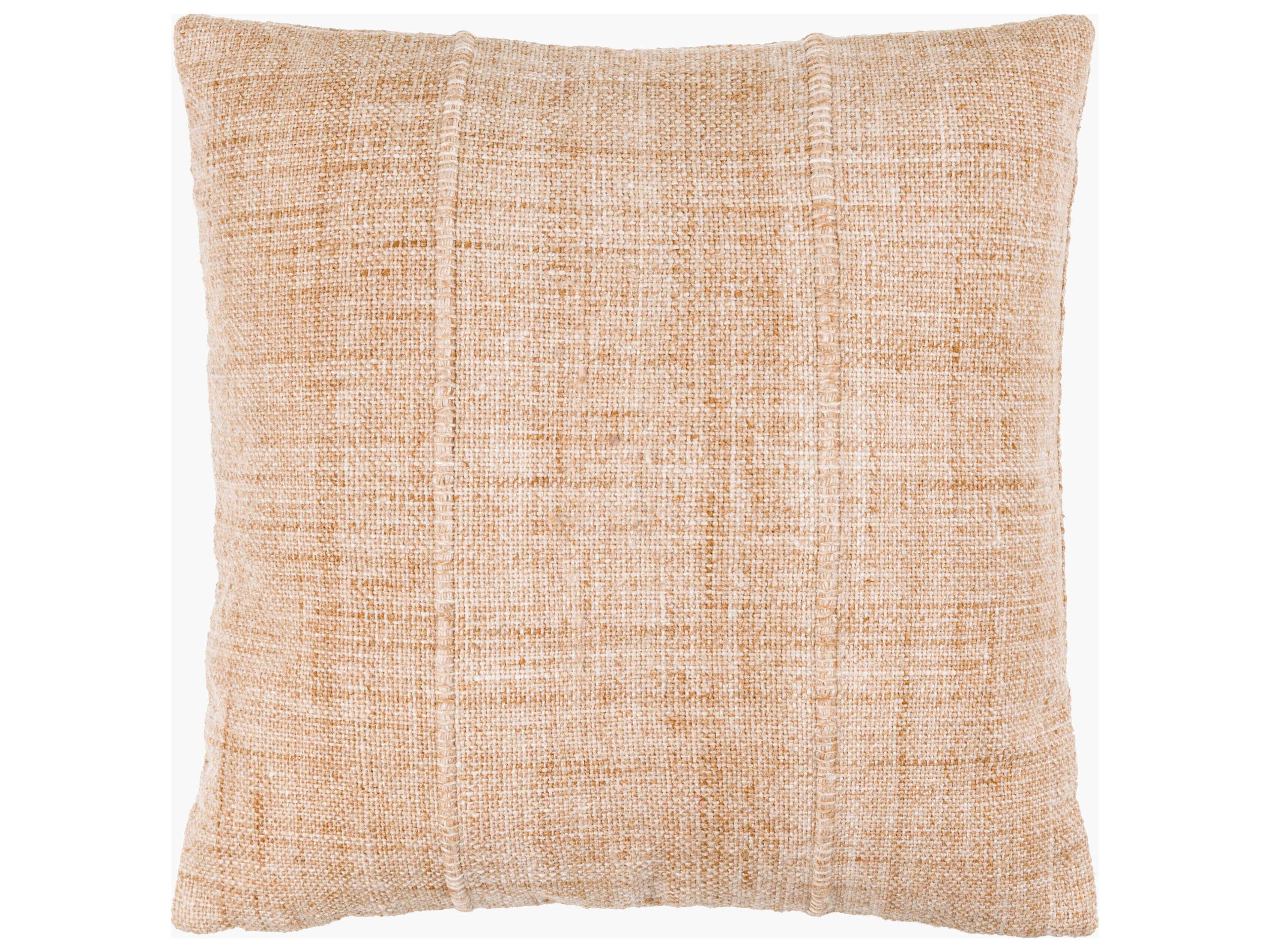 Surya Outdoor Mudcloth Beige Pillow