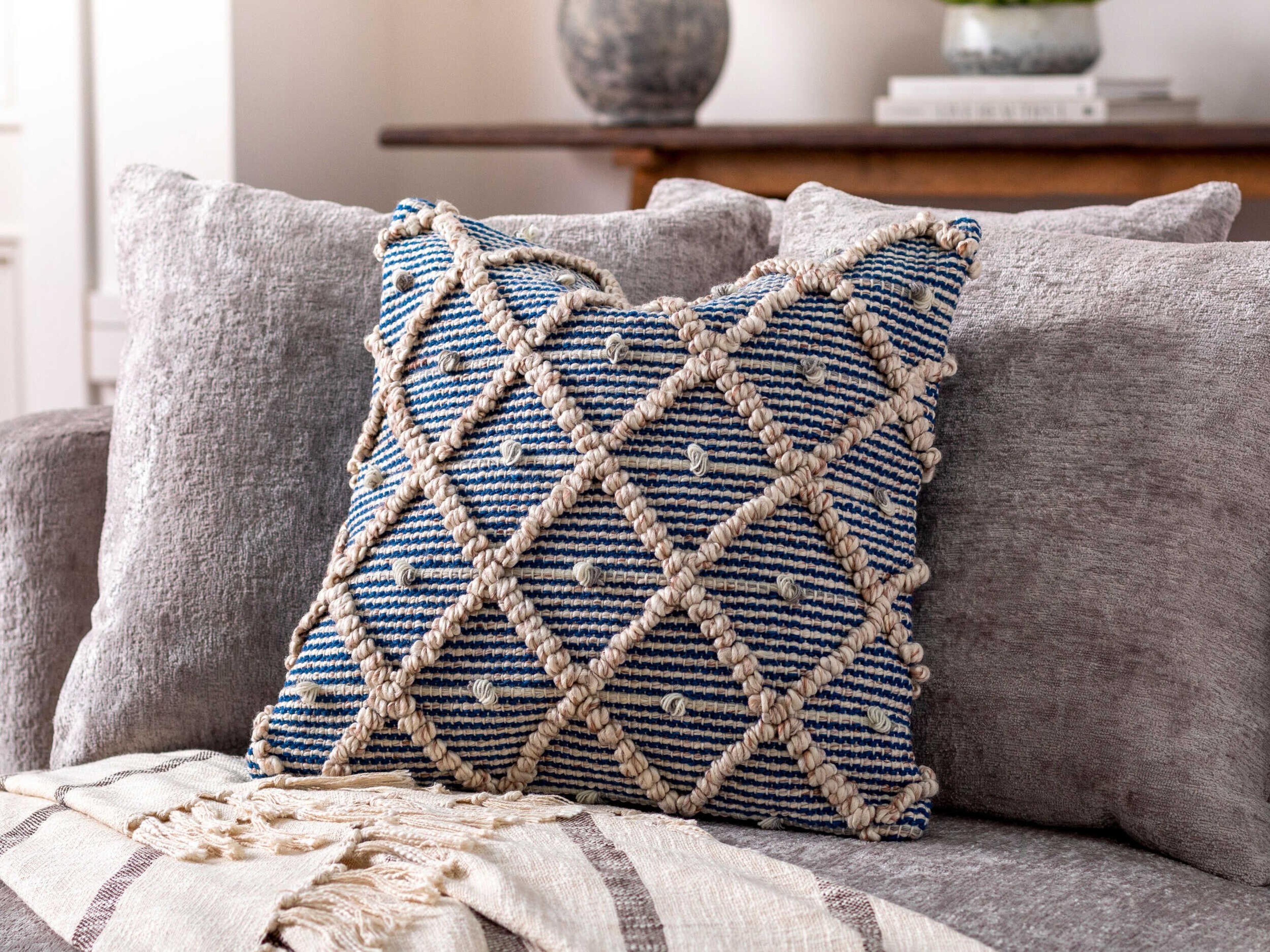 Surya Outdoor Nacka Ivory Pillow