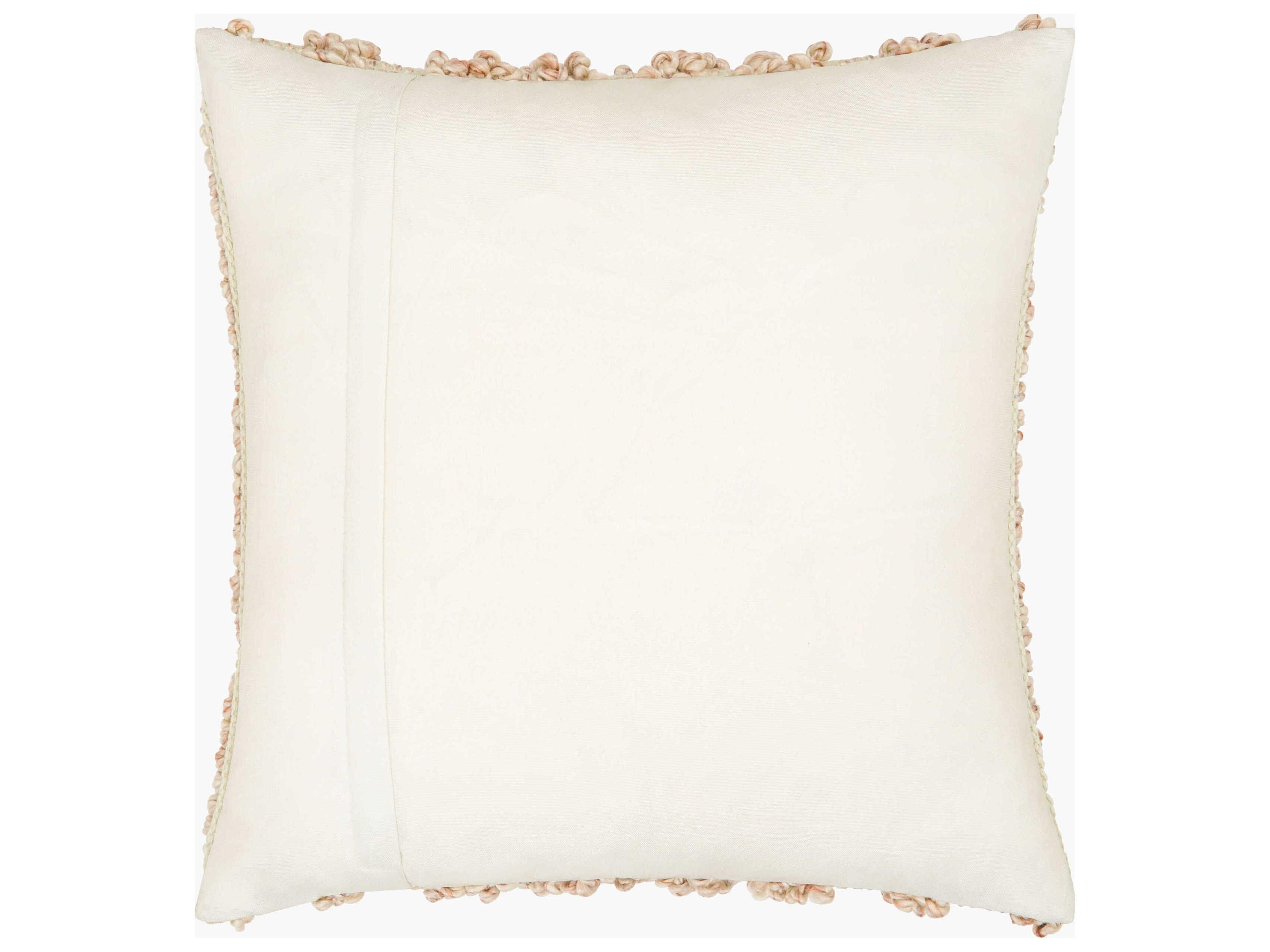 Surya Outdoor Nacka Pale Pink Pillow