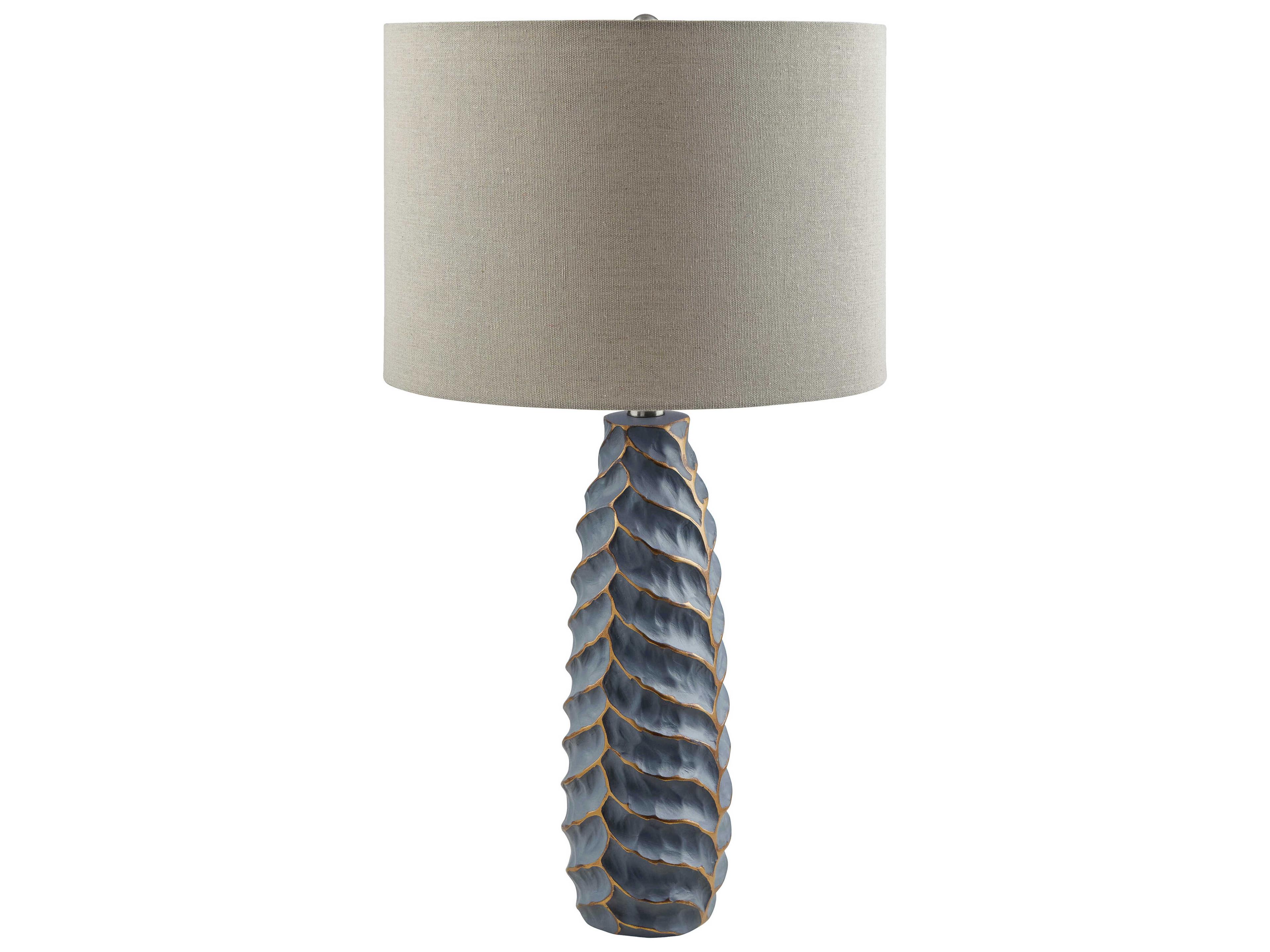 Ossining Gray Buffet Lamp