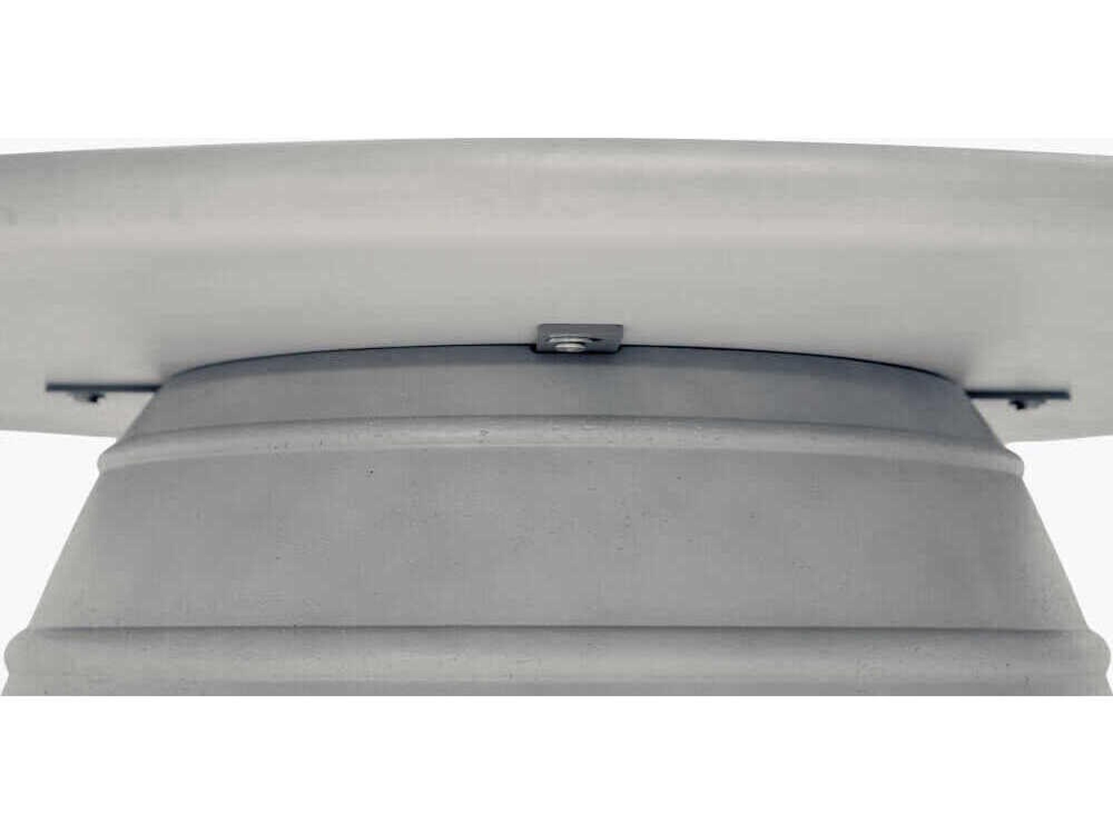 Surya Outdoor Ravenna Light Gray Concrete Round Coffee Table