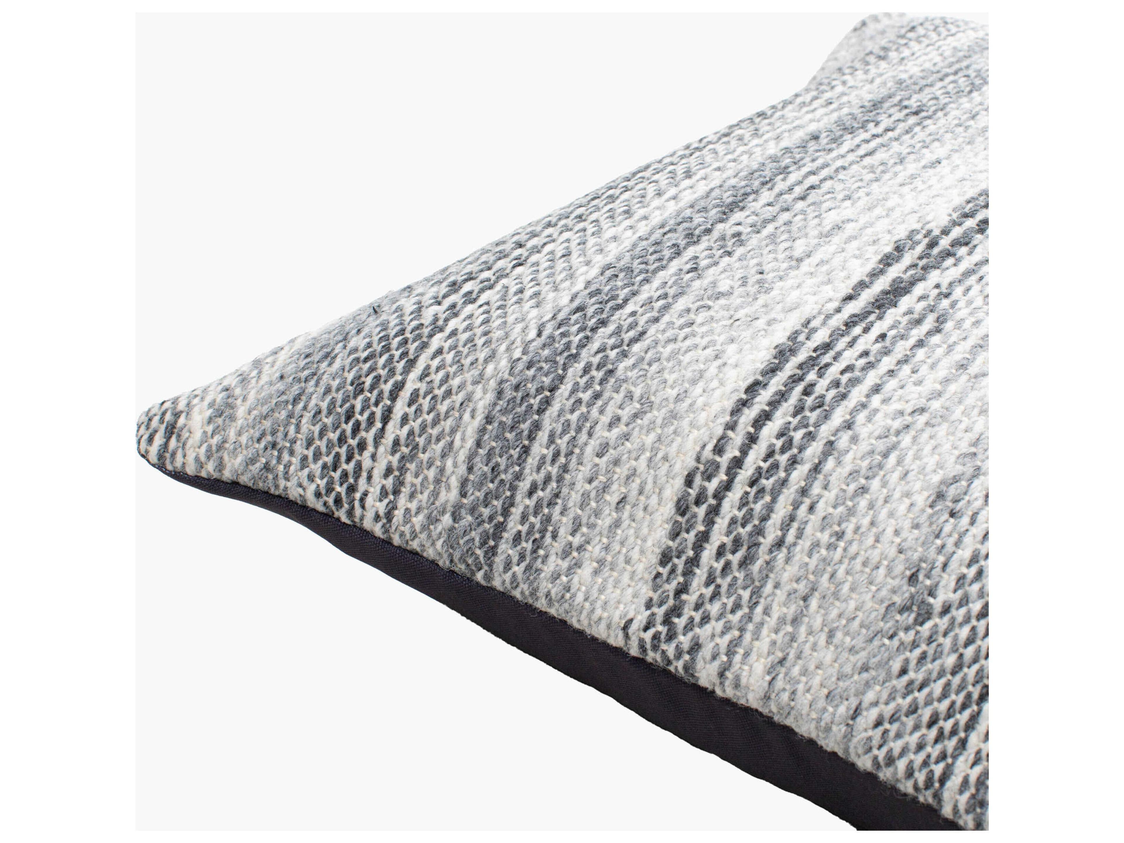 Surya Outdoor Terrain Light Gray Pillow